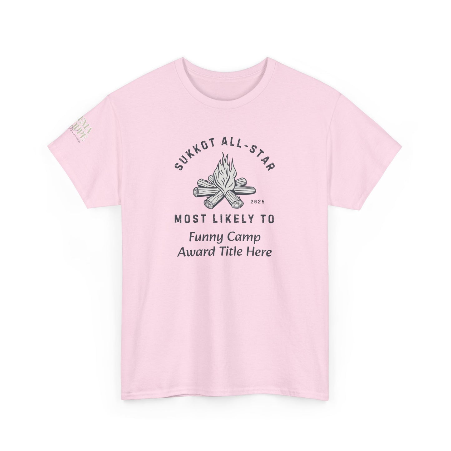 T-Shirt Sukkot All-Star Camp Award Shirt Gift