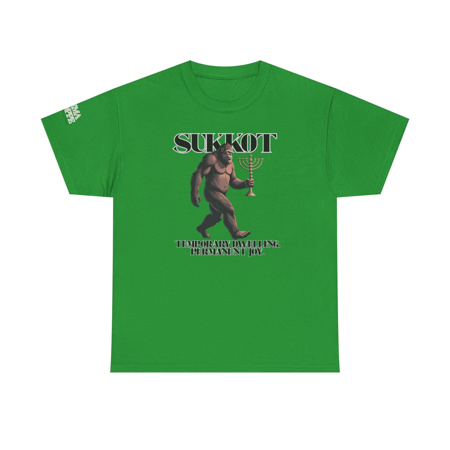 Sukkot Bigfoot Menorah Joy Legendary Shirt