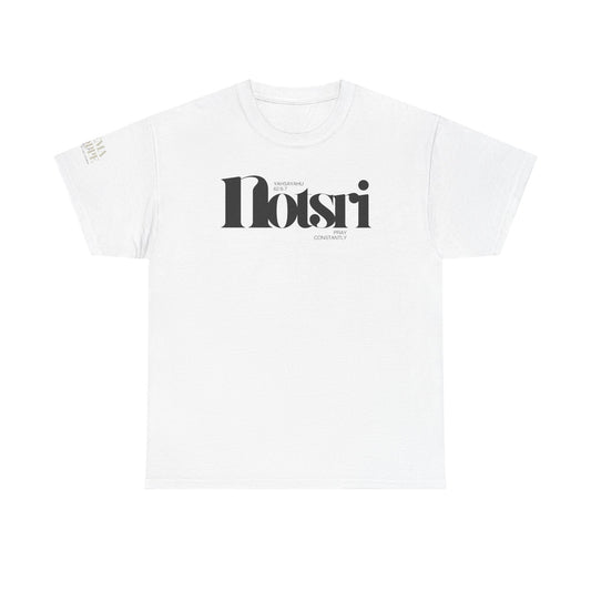 Notsri Minimalist Logo Tee Watchman Shirt