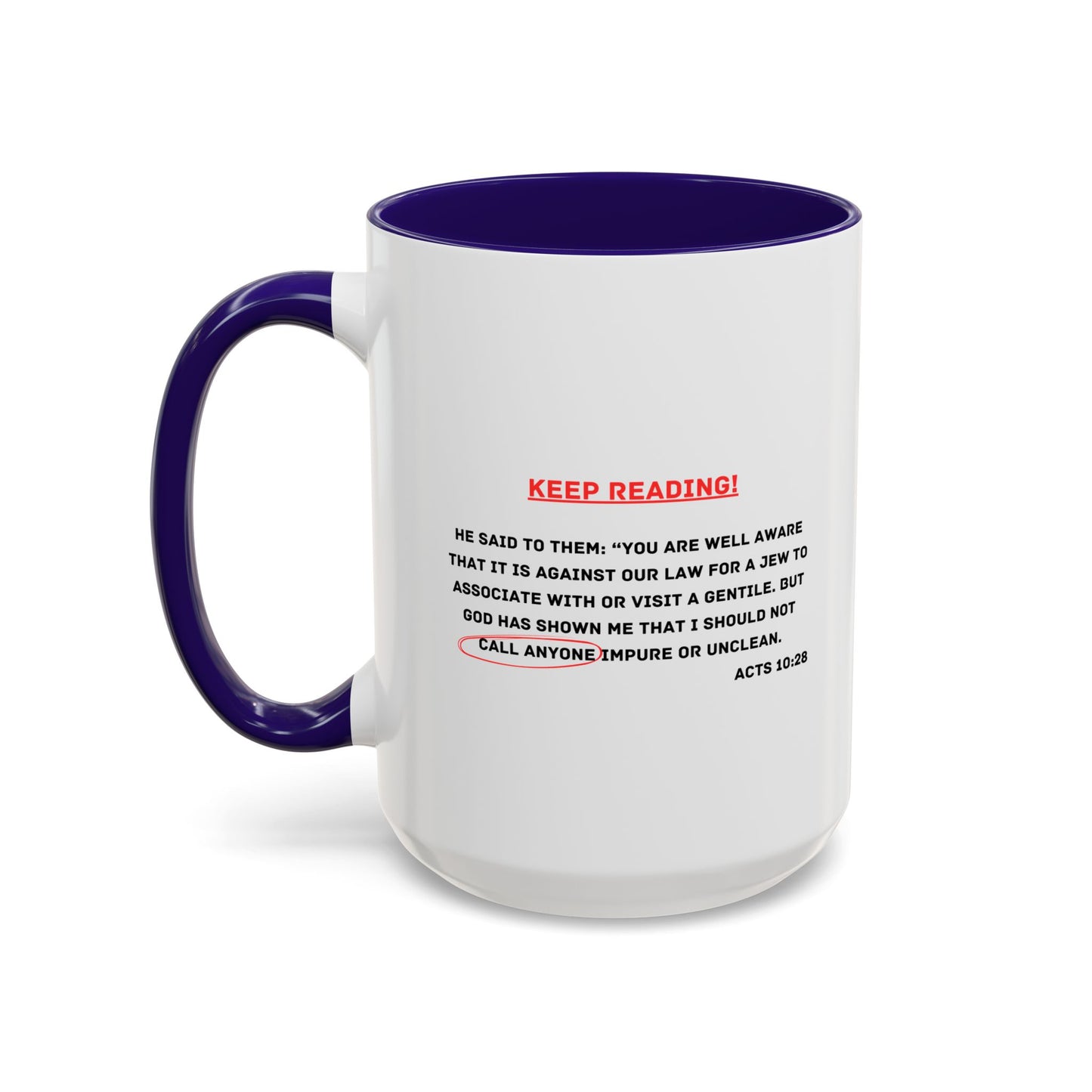 Straight Outta Context Mug, 11oz or 15oz Color Pop