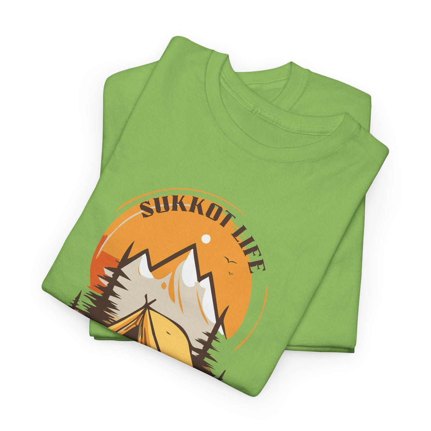 Personalized Sukkot Life Tee - Camping Biblical Feast Fellowship Shirt