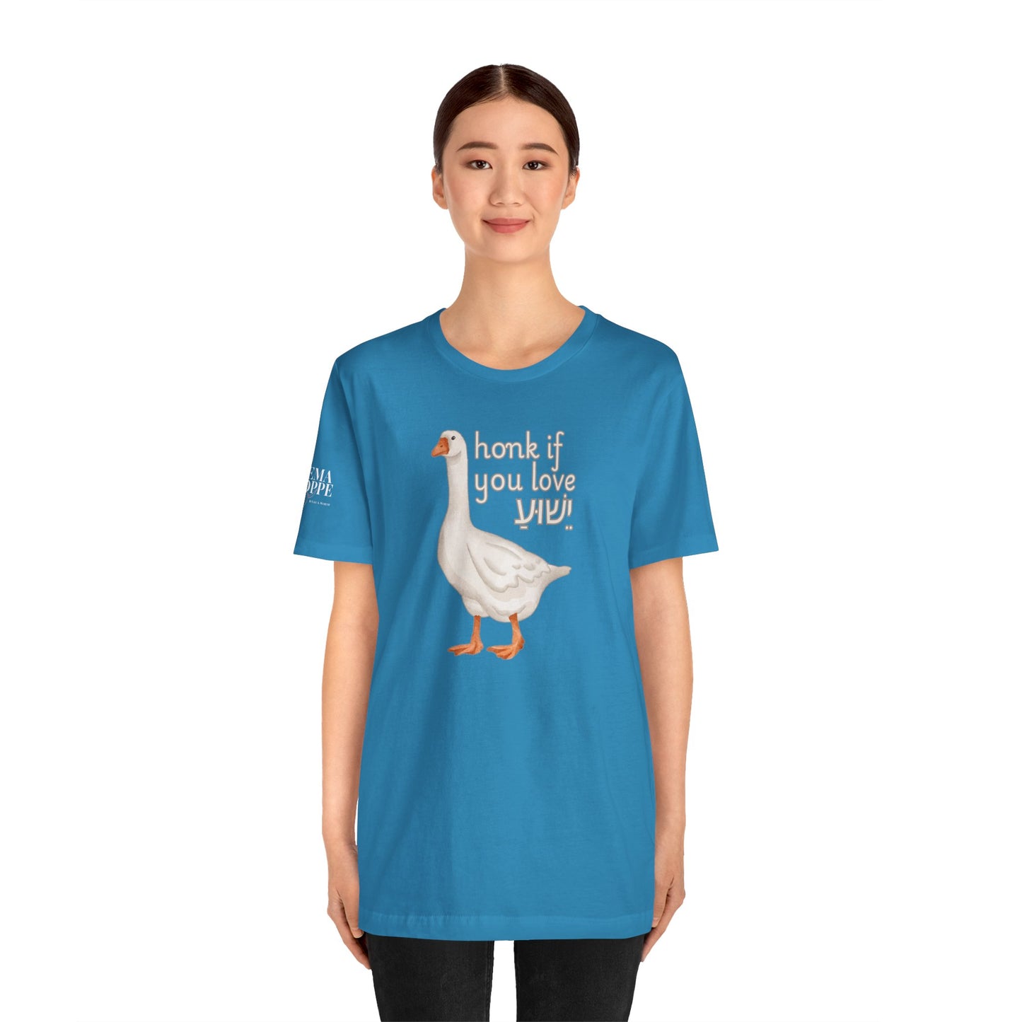 Honk if you Love Yeshua - Silly Goose Tee