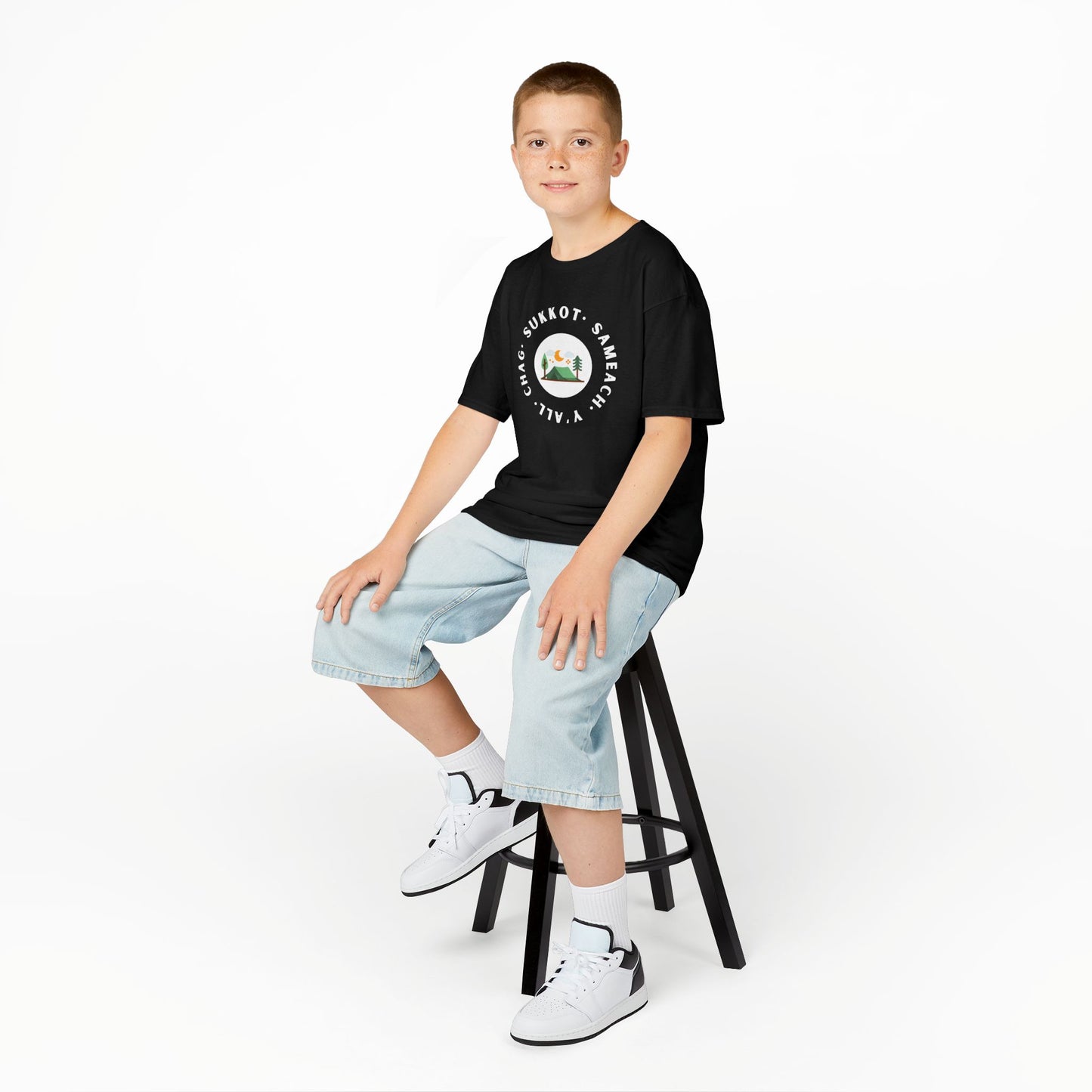 Sukkot Tabernacles Kids Heavy Cotton™ Tee
