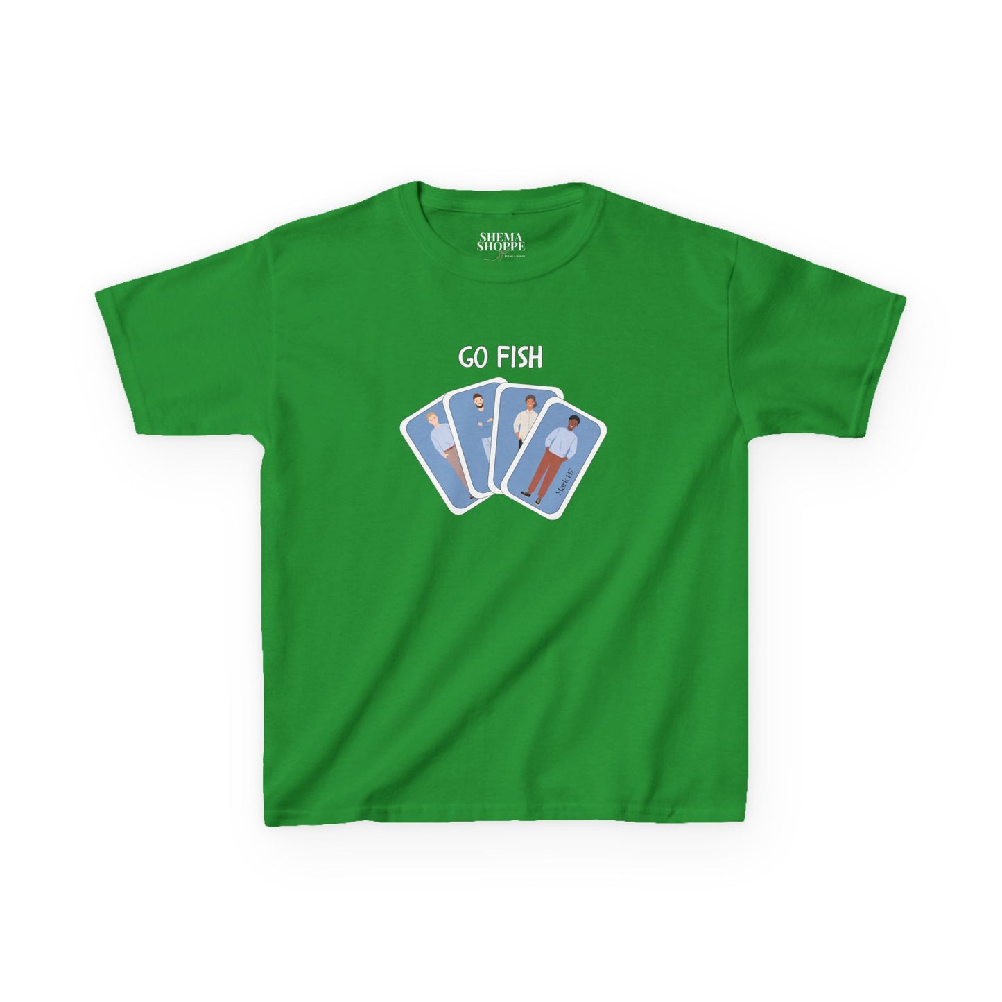 Fishers of Men Go Fish Bible Verse Kid's Cotton T-shirt