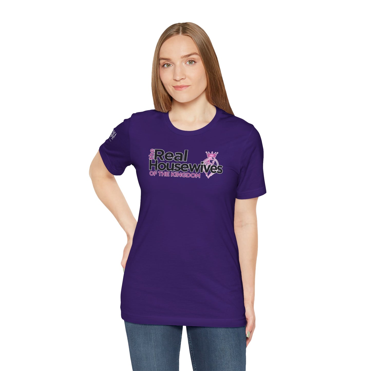 Real Housewives of the Kingdom Royalty Women's Cotton Tee Shirt