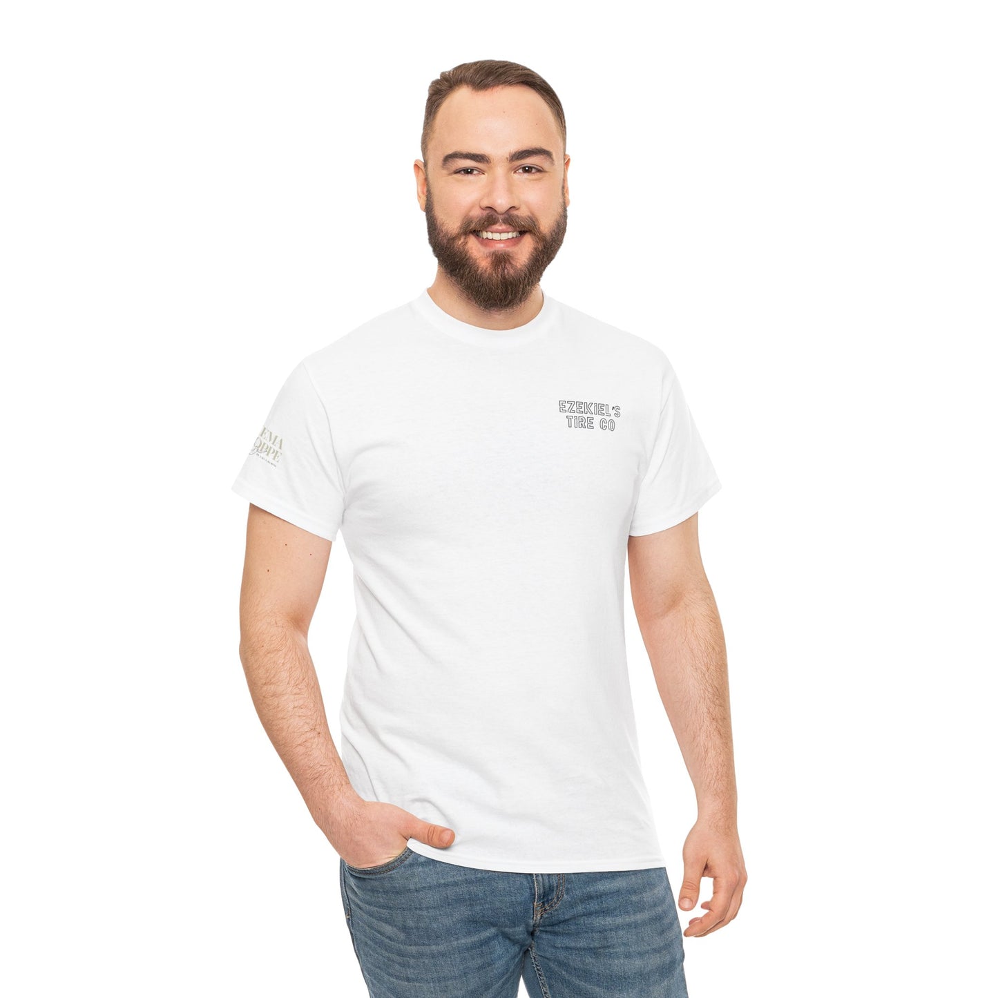 Ezekiel's Tire Company Shirt - Funny Biblical Unisex Cotton Tee