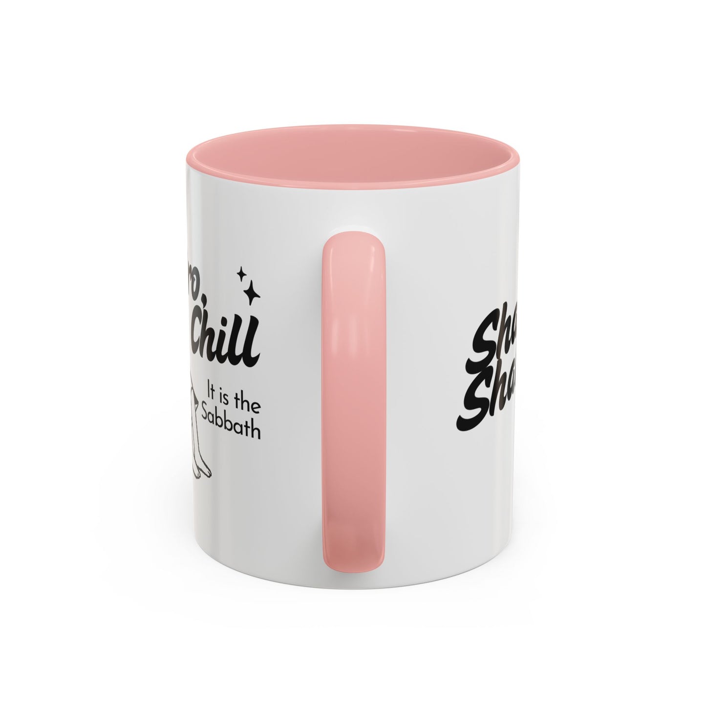 Bro, Chill Shabbat Themed Accent Coffee Mug, Relaxation Gift, Coffee Lover Gift, Cute Mug for Friends, Fun Coffee Cup