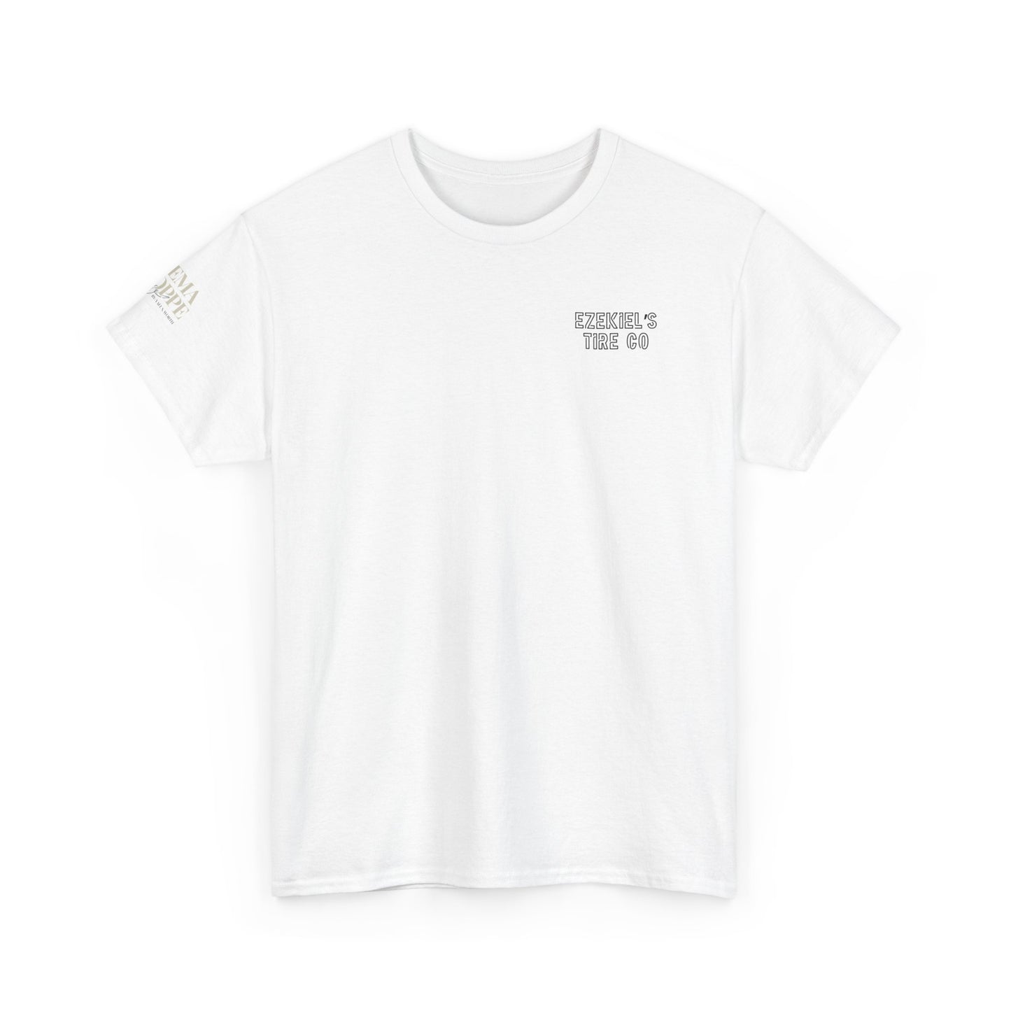 Ezekiel's Tire Company Shirt - Funny Biblical Unisex Cotton Tee