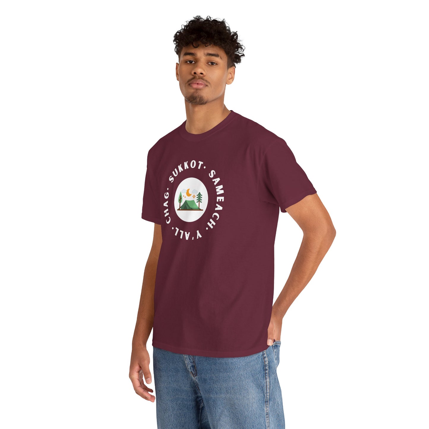 Chag Sukkot Sameach Y'all Tabernacles Camping Tee