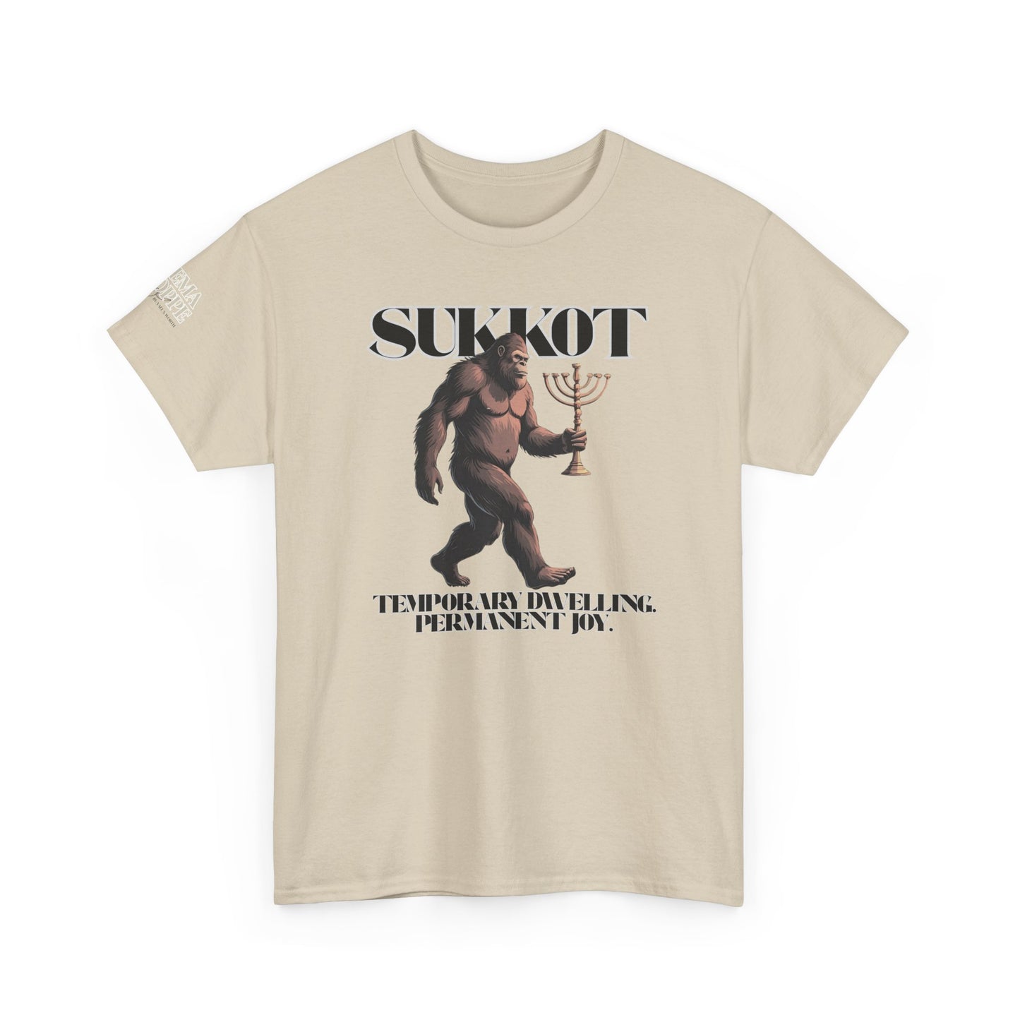 Sukkot Bigfoot Menorah Joy Legendary Shirt