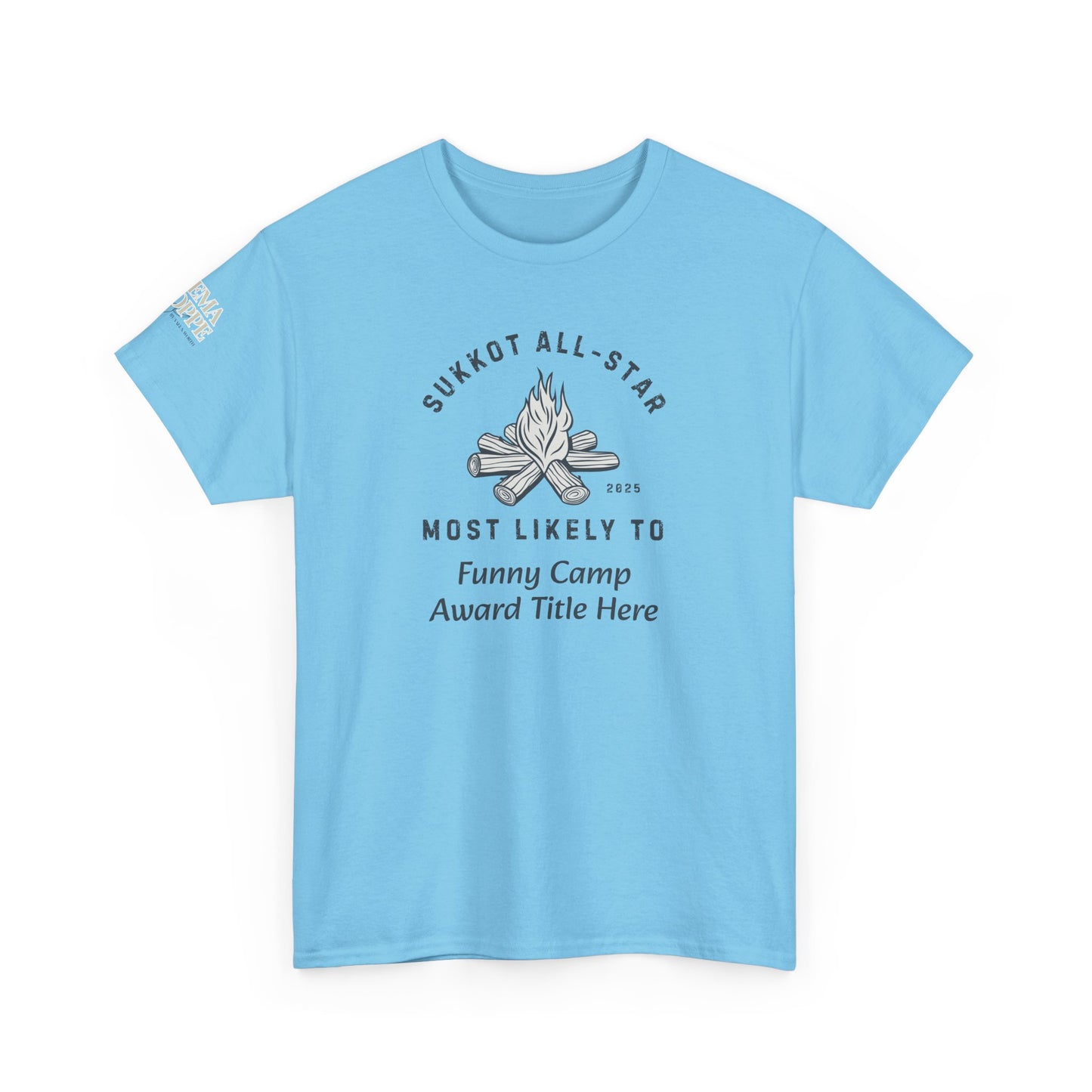 T-Shirt Sukkot All-Star Camp Award Shirt Gift