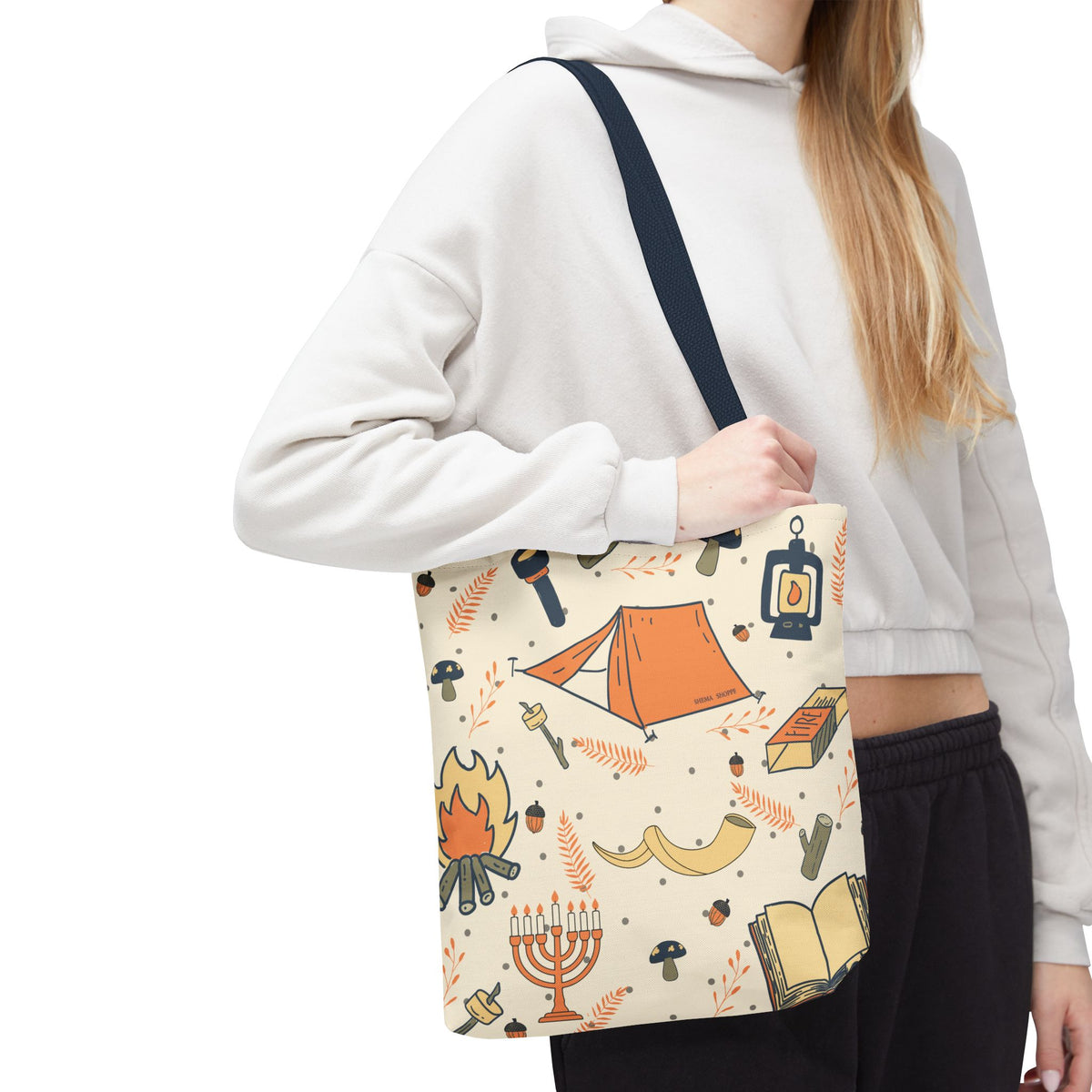 Sukkot Tents Tote Bag (AOP)