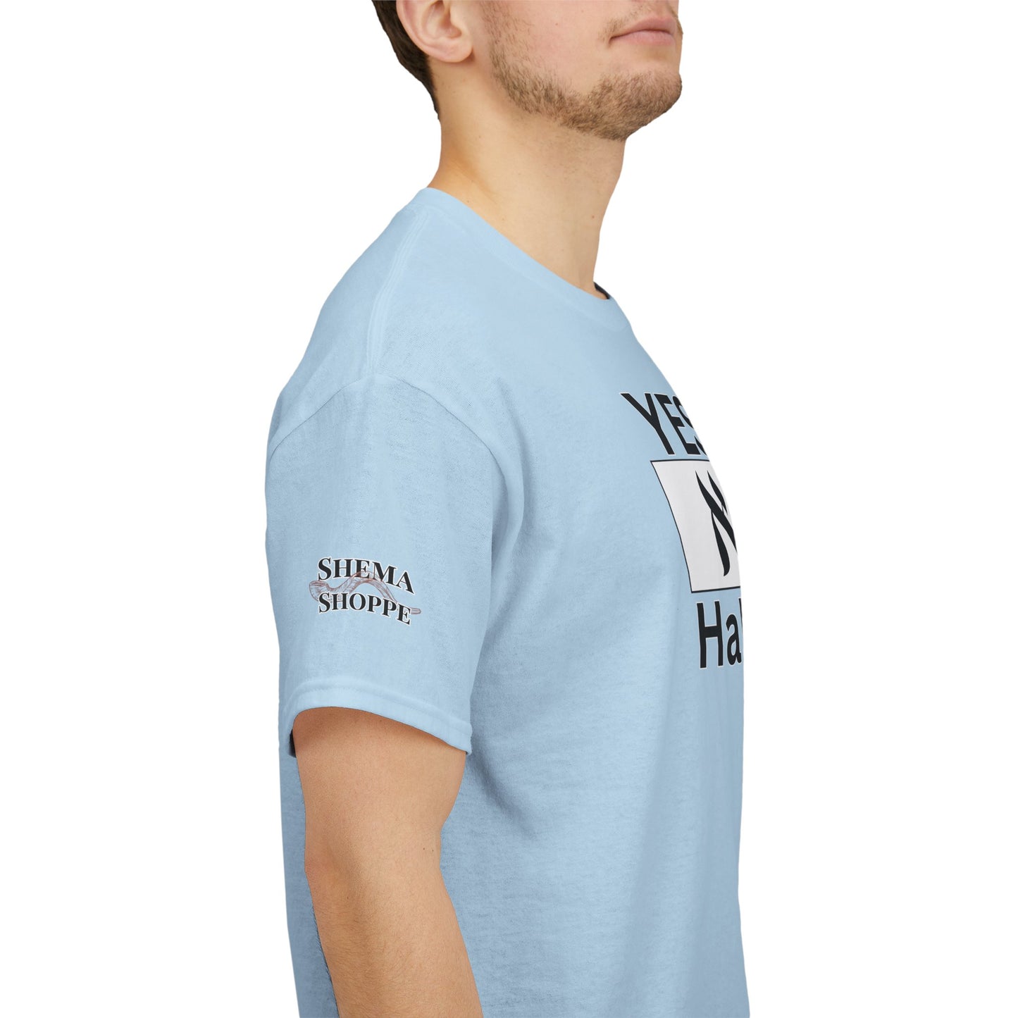 Yeshua HaMashiach Aleph Tav T‑Shirt — Hebrew Messiah Faith Bible Tee