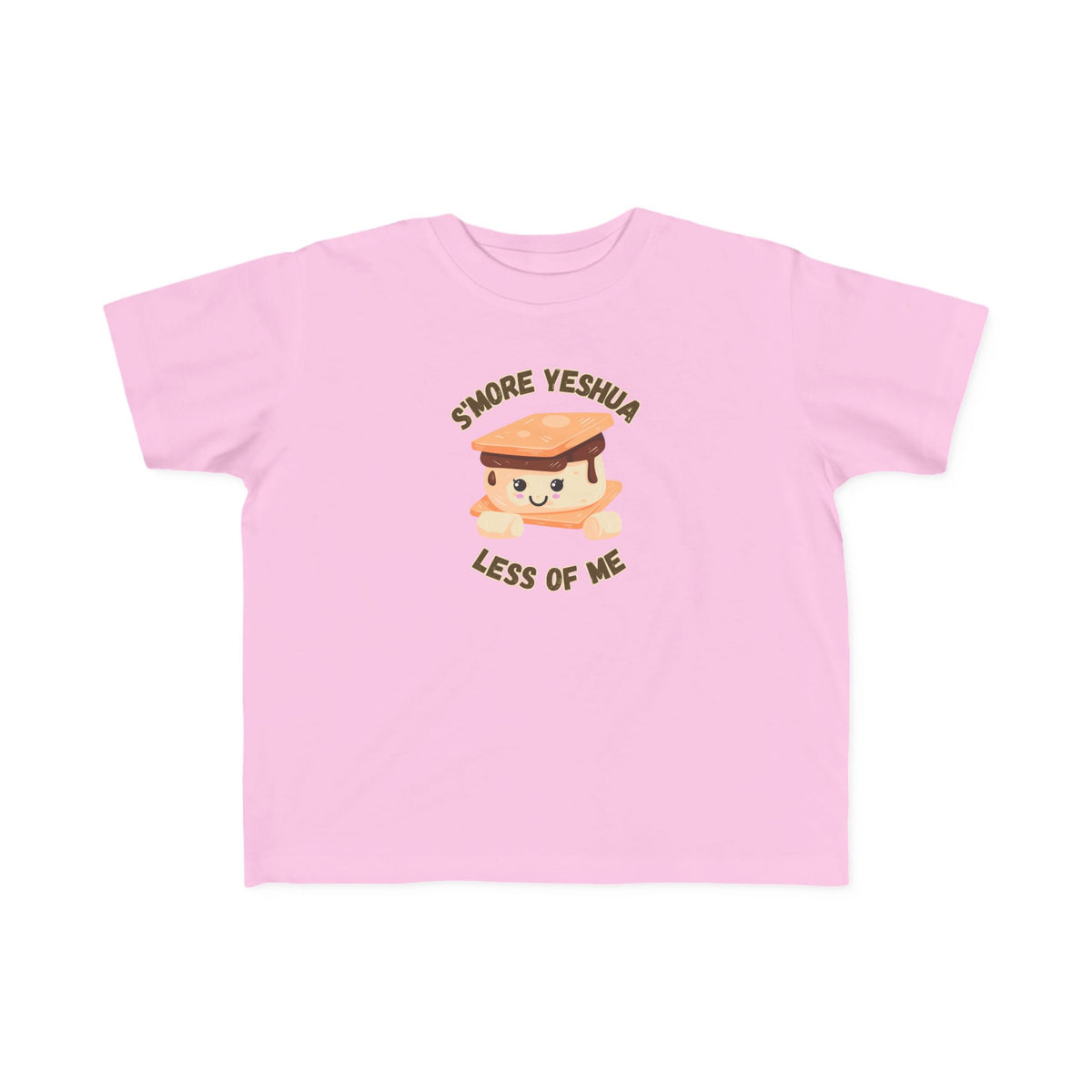Torah Toddler Tee — Cute S'more Yeshua Graphic Kids Shirt ("S'more Yeshua, Less of Me") Canada