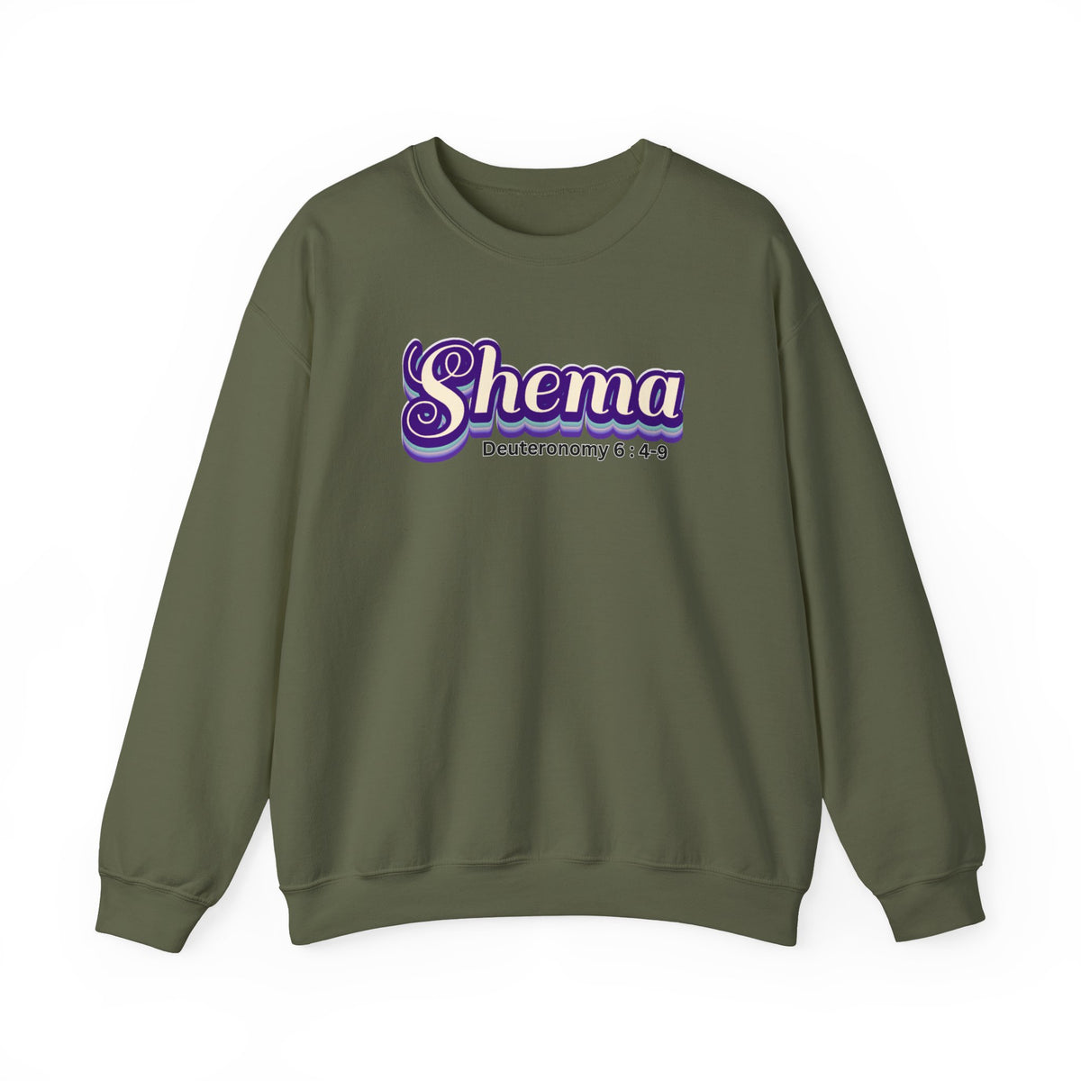 Retro Shema Unisex Heavy Blend™ Crewneck Sweatshirt