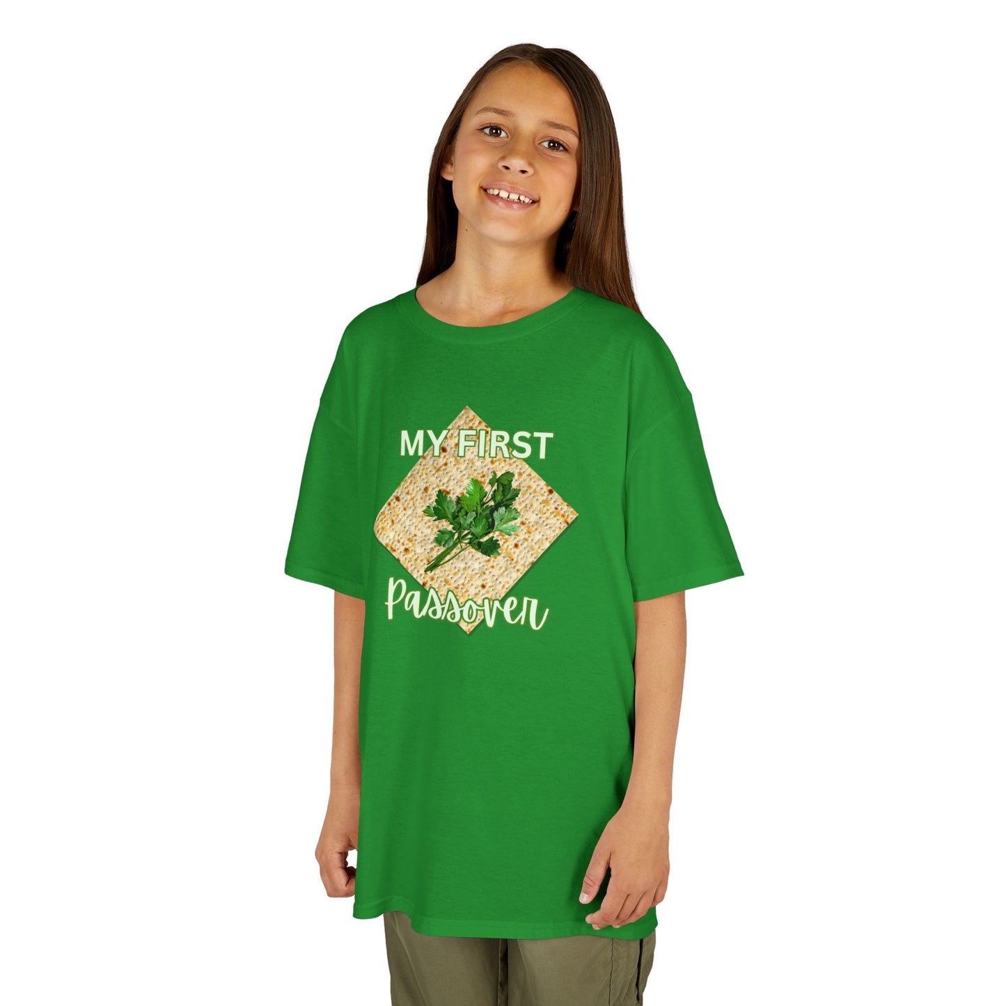 Kids T‑Shirt “My First Plant Parent” Green Succulent Garden Tee
