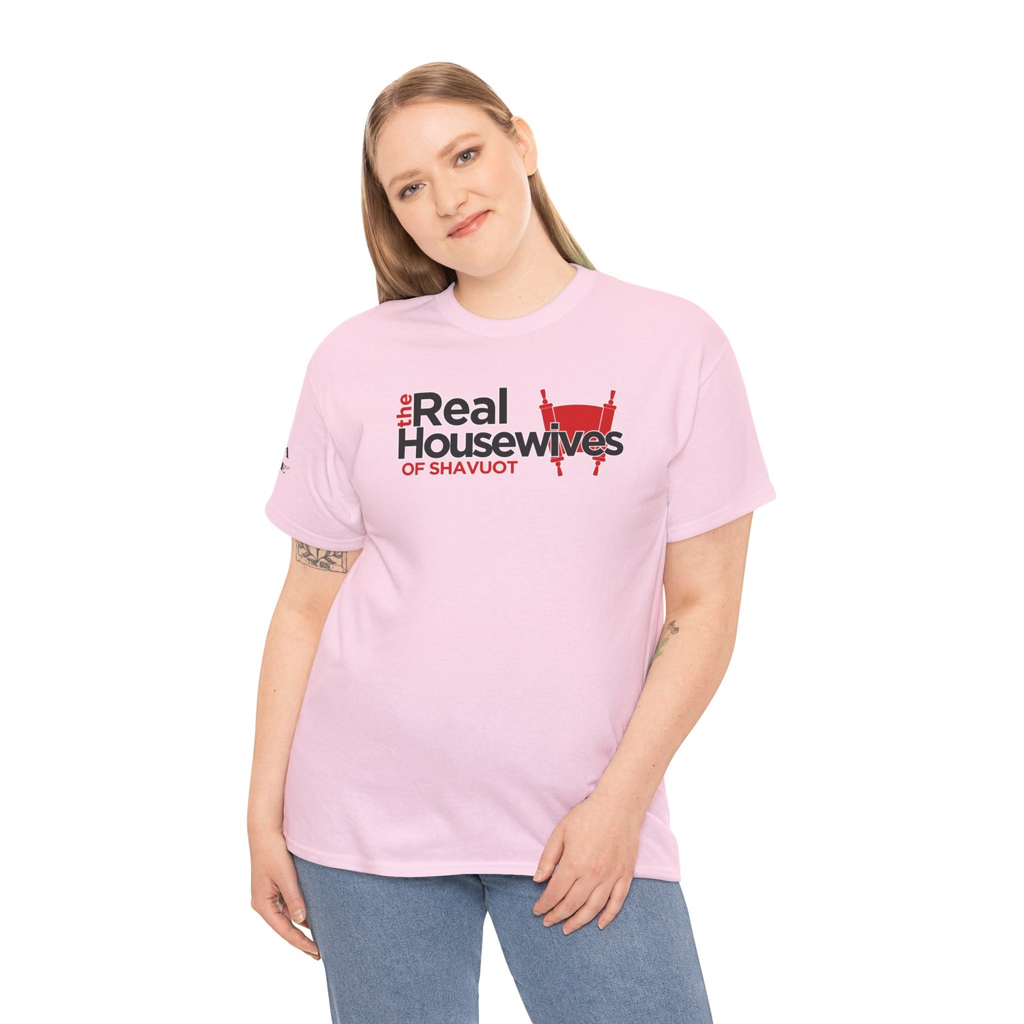 The Real Housewives of Shavuot Torah Scrolls T-Shirt Feast of Weeks Pentecost Cotton Tee