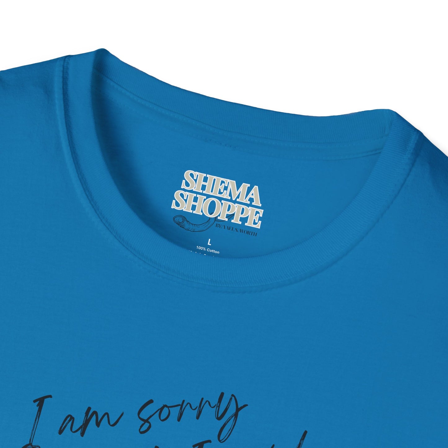 I'm sorry (Yeshua) Unisex Softstyle T-Shirt