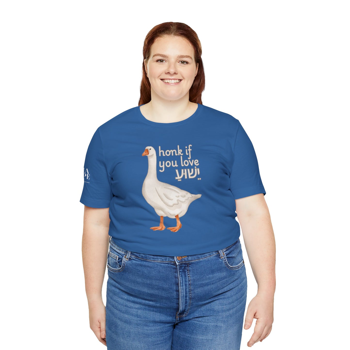 Honk if you Love Yeshua - Silly Goose Tee