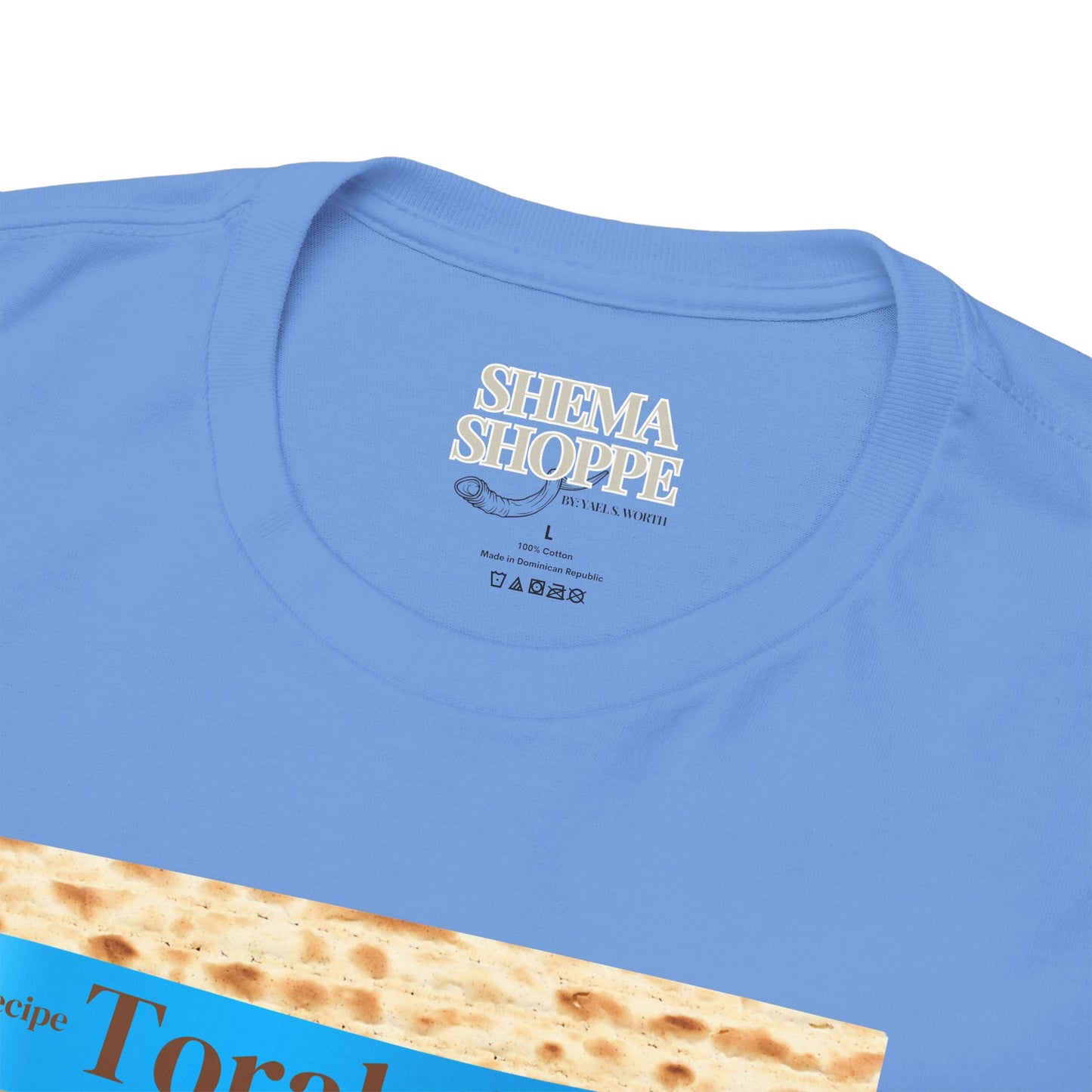 Passover Matzo Unisex Tee - Moshe's Recipe Torahtillas Cotton Funny Shirt