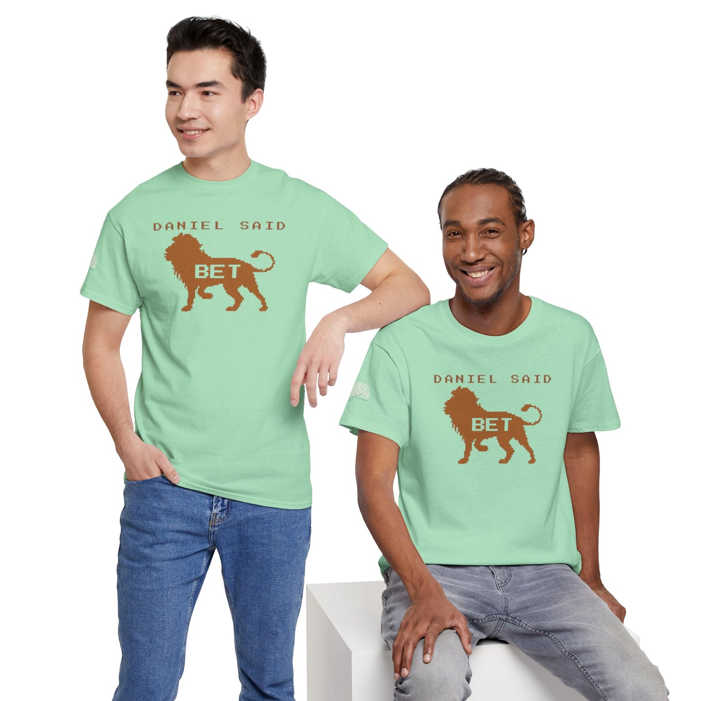 'Daniel Said Bet' Graphic Lion Tee Hebrew Hahas
