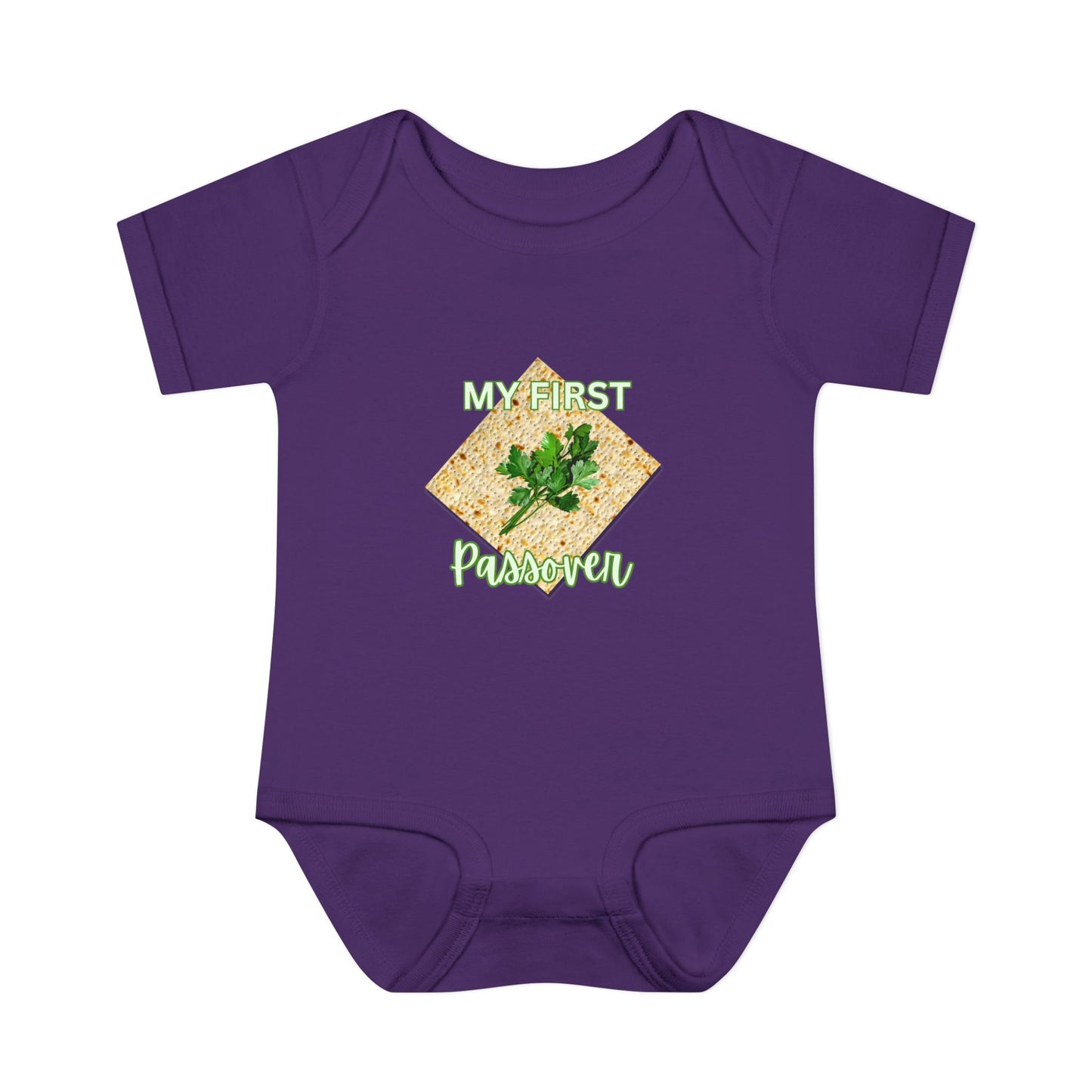 Baby Bodysuit - "My First Passover" Infant Onesie (Cute Unleavened Bread Lover Gift)