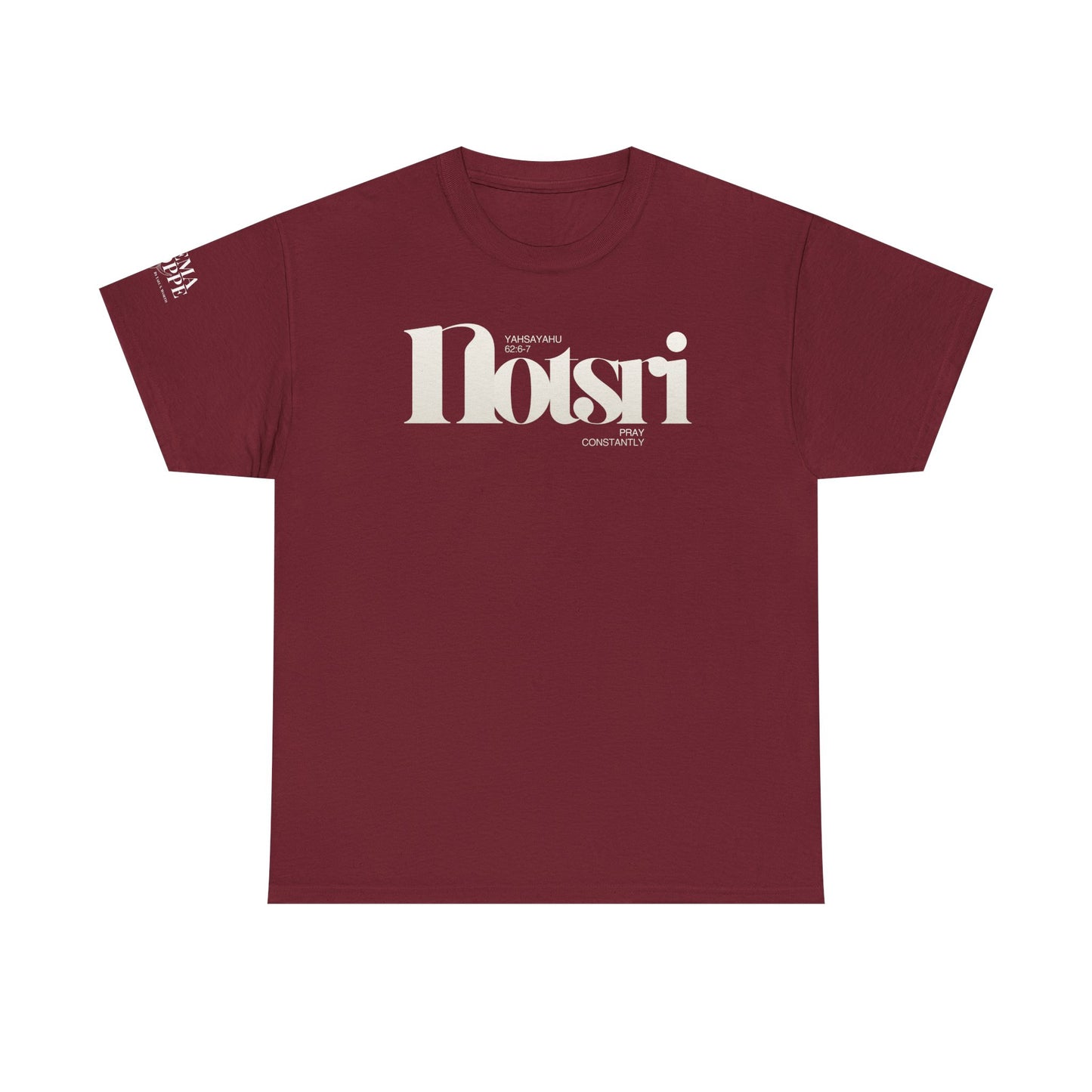 Notsri Minimalist Logo Tee Watchman Shirt