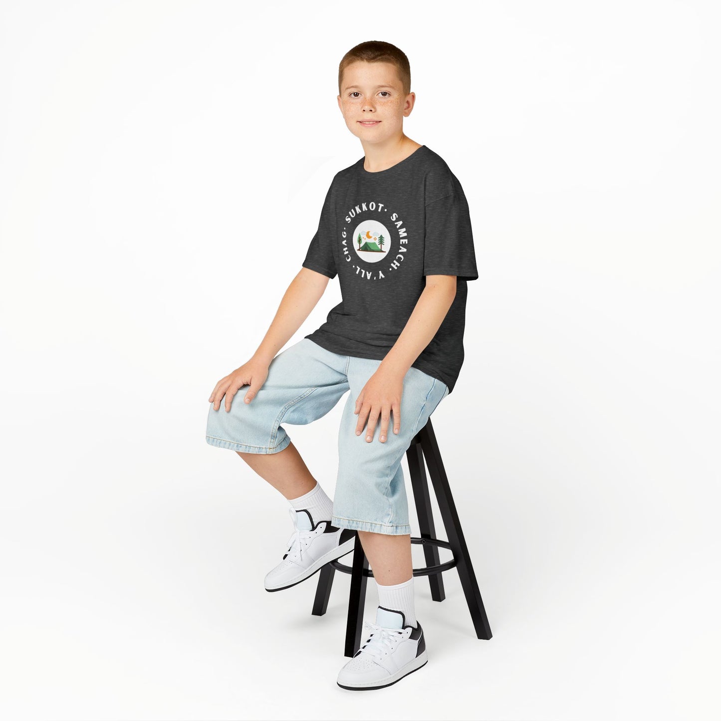 Sukkot Tabernacles Kids Heavy Cotton™ Tee