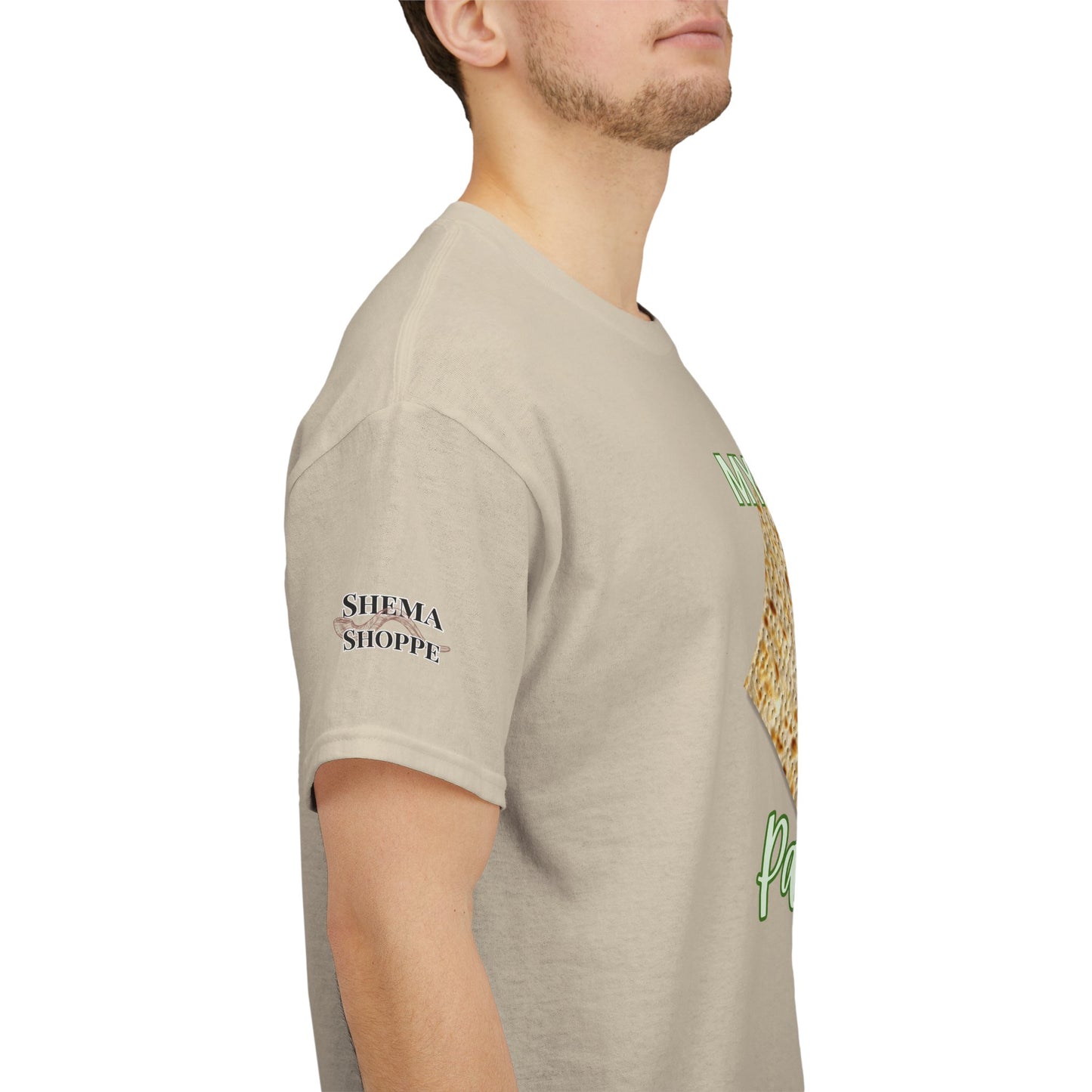 Adults My First Passover T‑Shirt — Seder Matzo & Parsley Pesach Tee