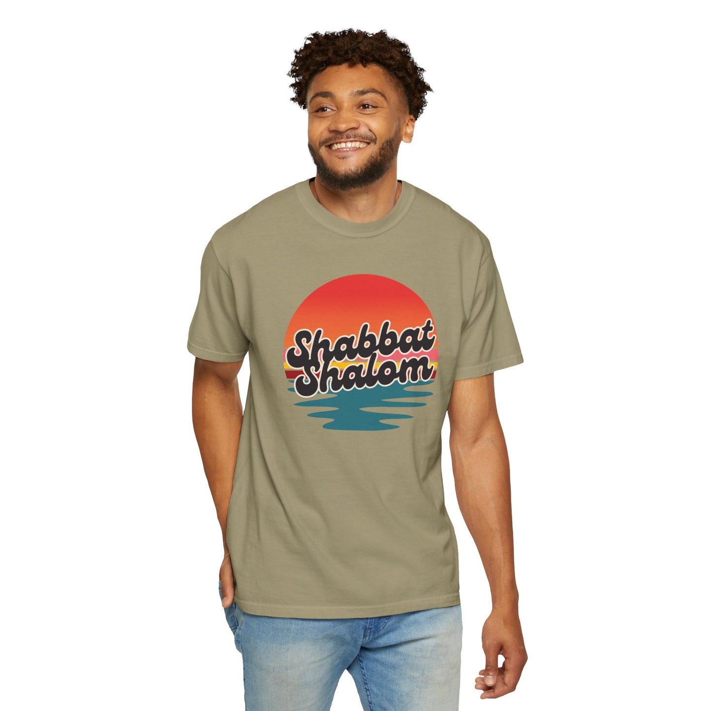 Sunset Shabbat Shalom T-shirt