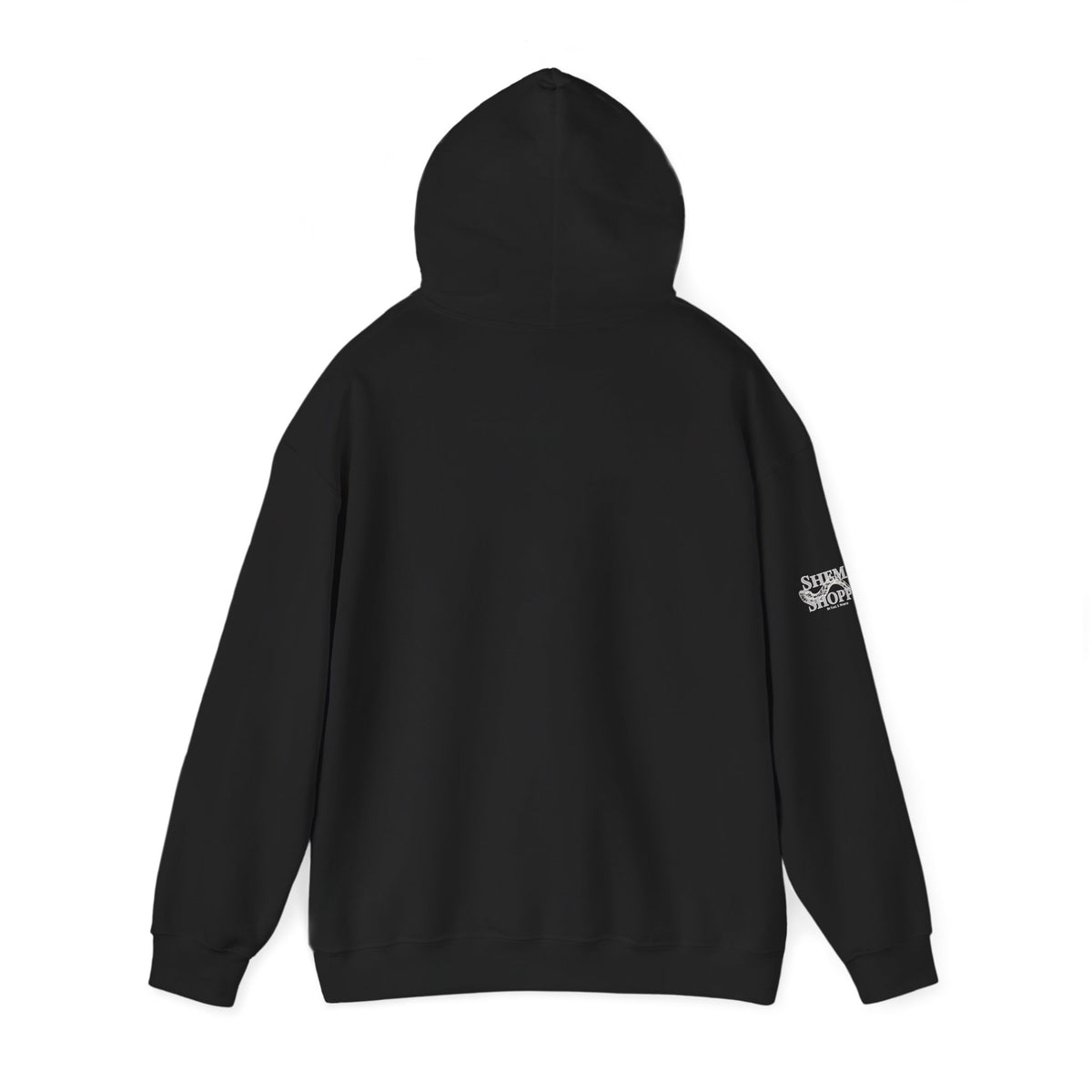 Thar's Pagan Thumbs Down Circle Hoodie — Retro Grunge Anti-Approval Graphic Sweatshirt