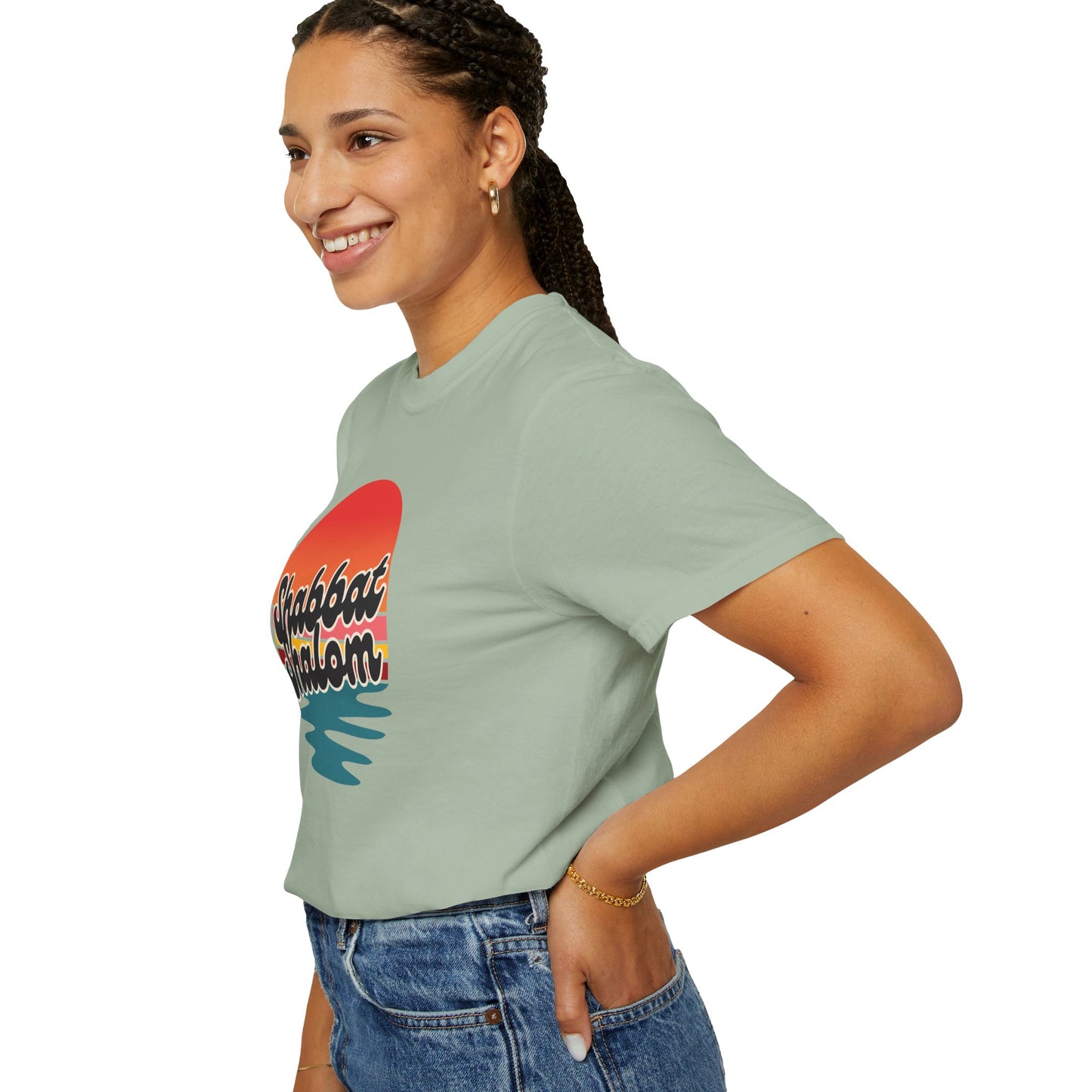 Sunset Shabbat Shalom T-shirt
