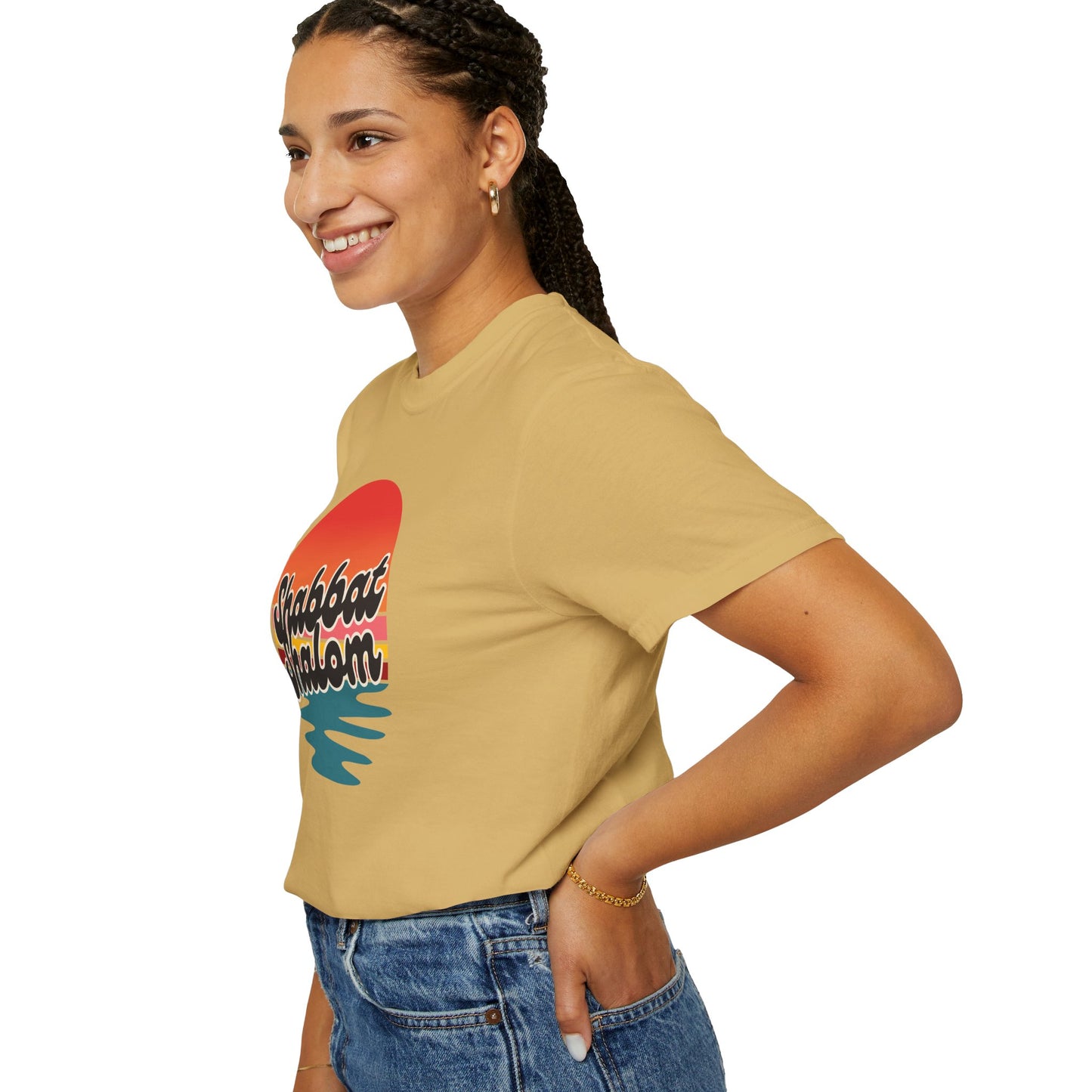 Sunset Shabbat Shalom T-shirt