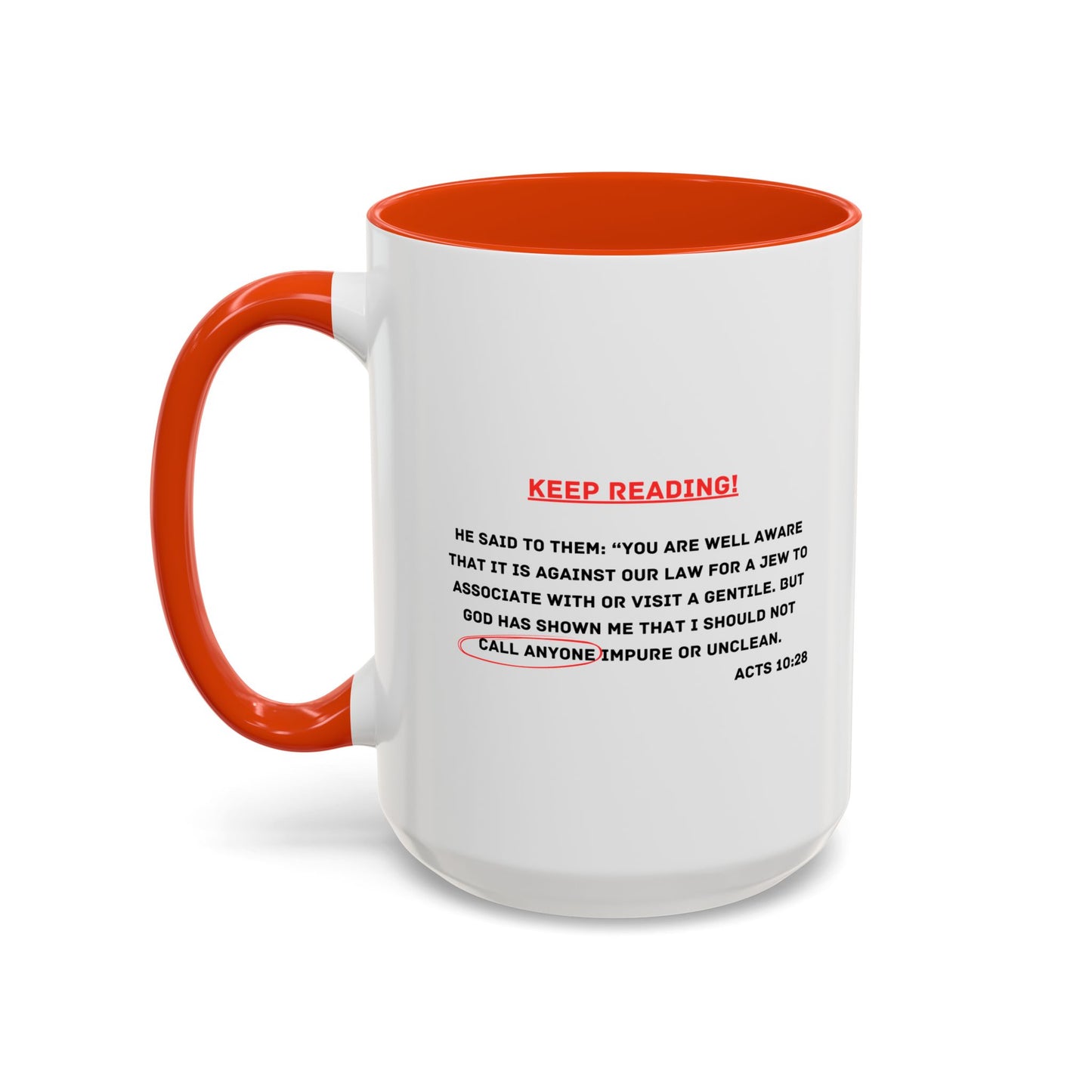 Straight Outta Context Mug, 11oz or 15oz Color Pop