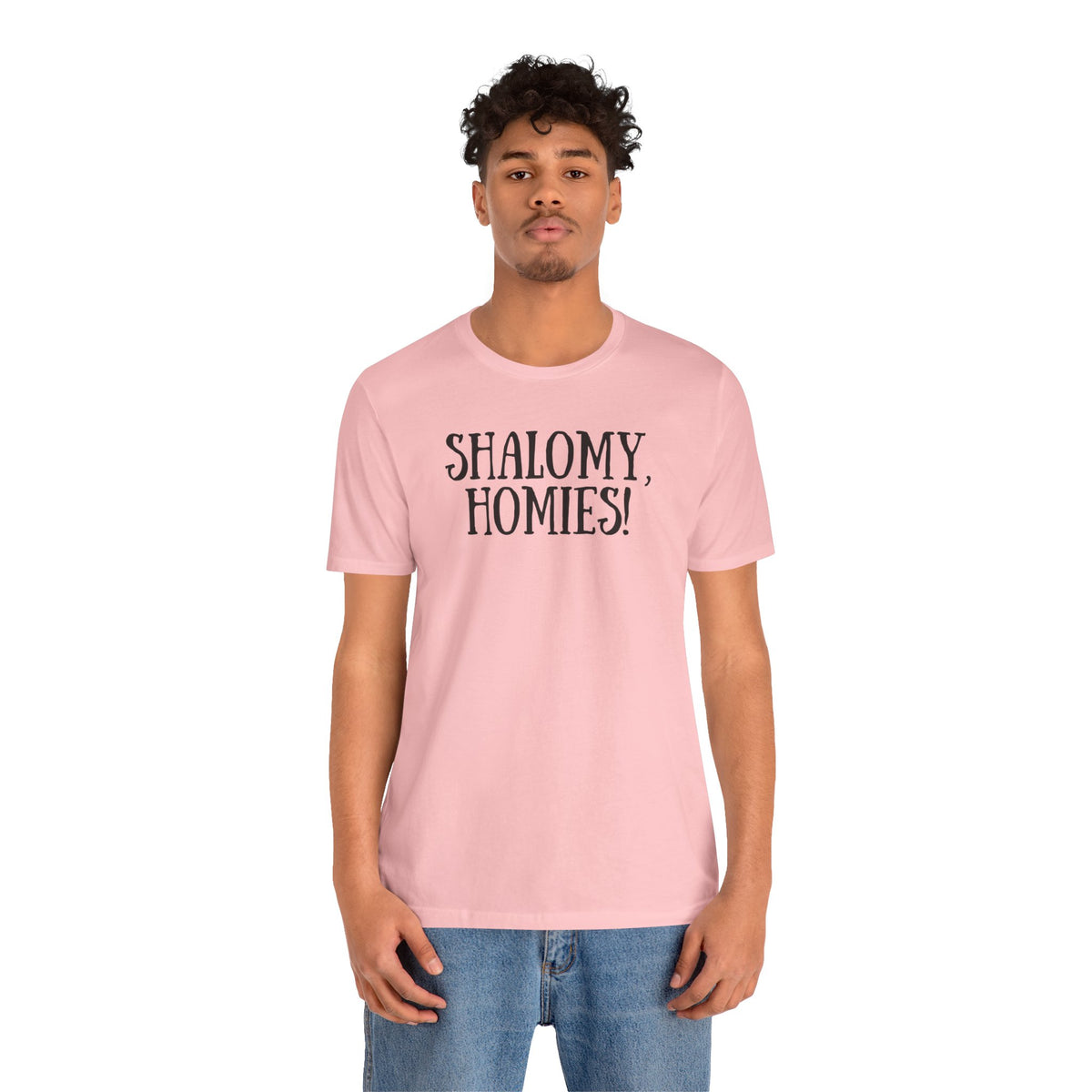 Shalomy Homies Tee - Funny Torah Obervant Greeting T-Shirt (Canada)