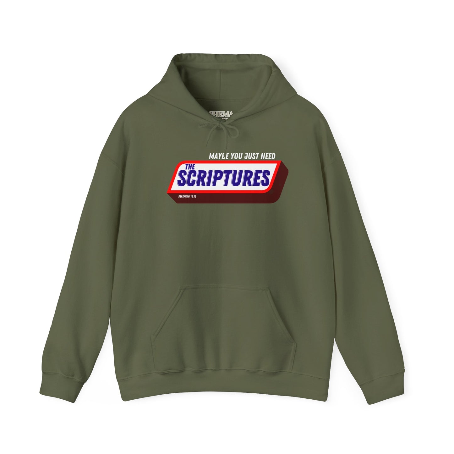 Scriptures Satisfy Unisex Heavy Blend™ Hooded Sweatshirt