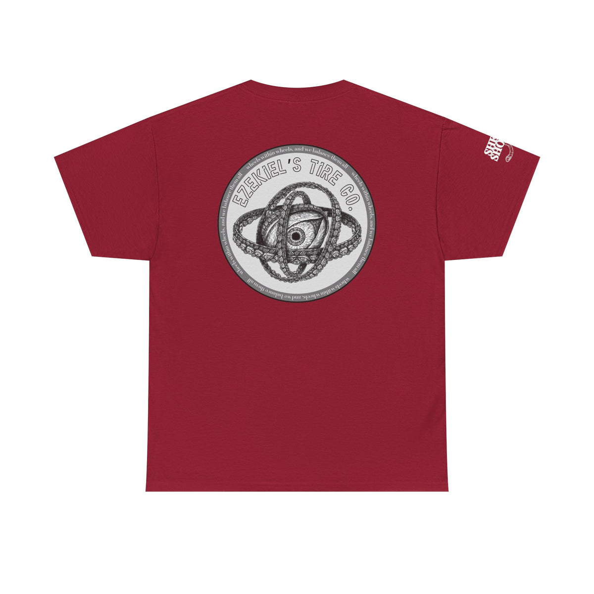 Ezekiel's Tire Company Shirt - Funny Biblical Unisex Cotton Tee