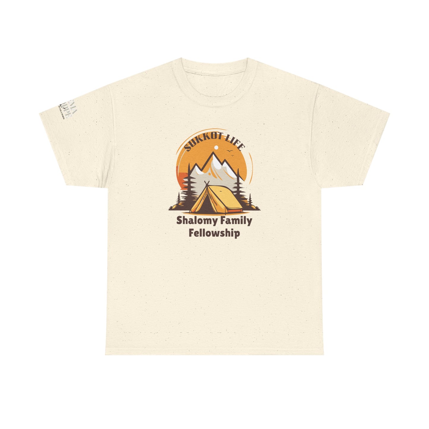 Sukkot Life Tee - Camping Biblical Feast Fellowship Shirt