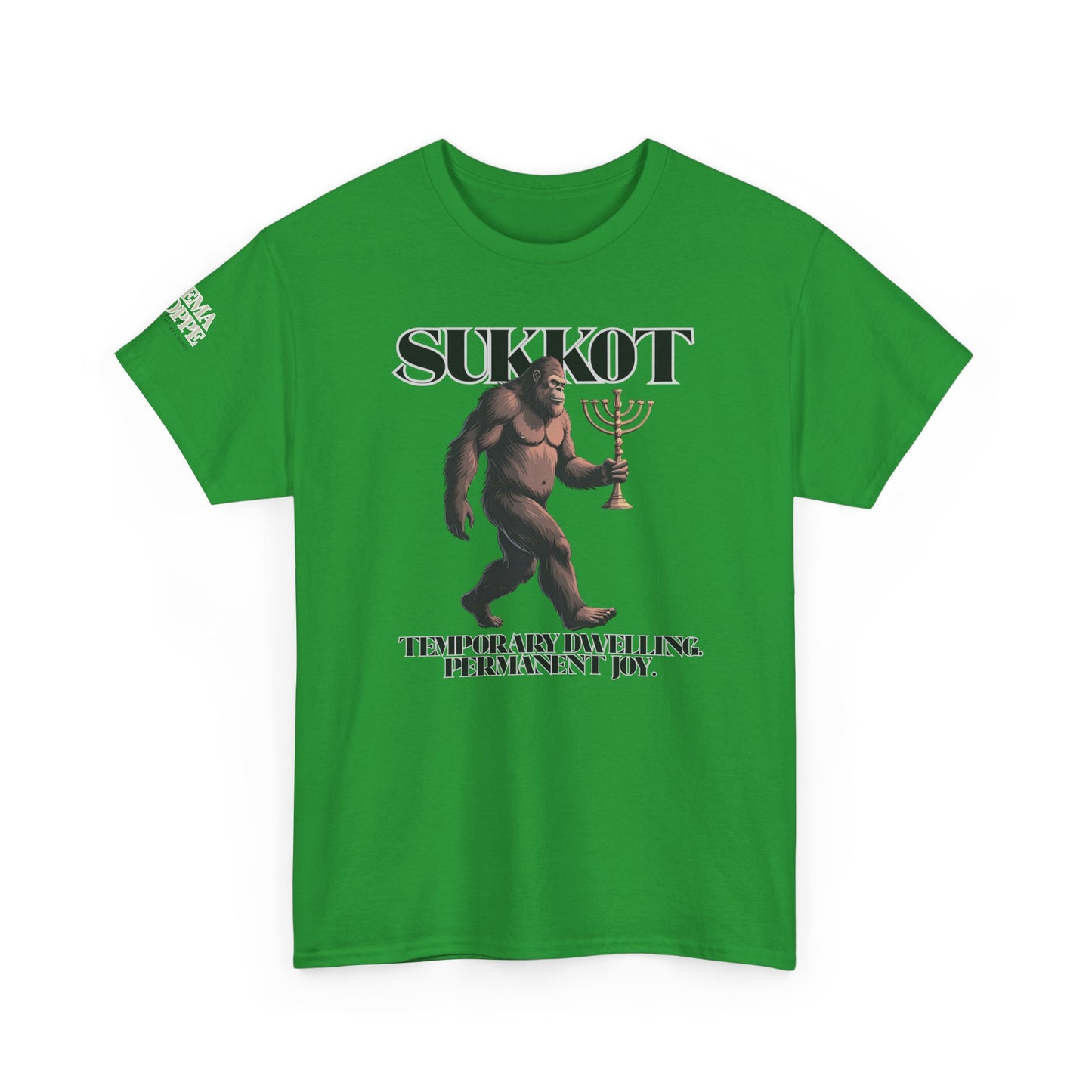 Sukkot Bigfoot Menorah Joy Legendary Shirt