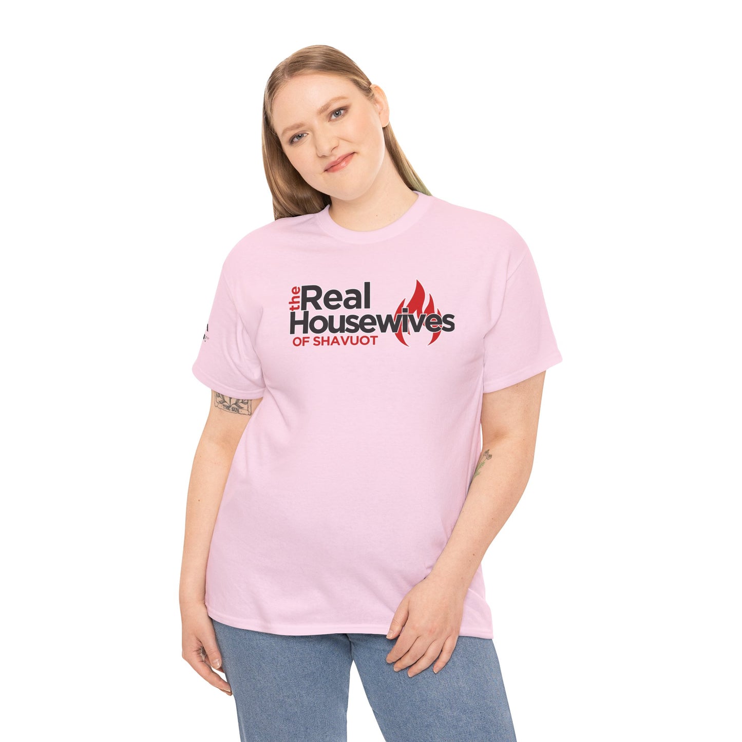 The Real Housewives of Shavuot Flames T‑Shirt Feast of Weeks Biblical Feast