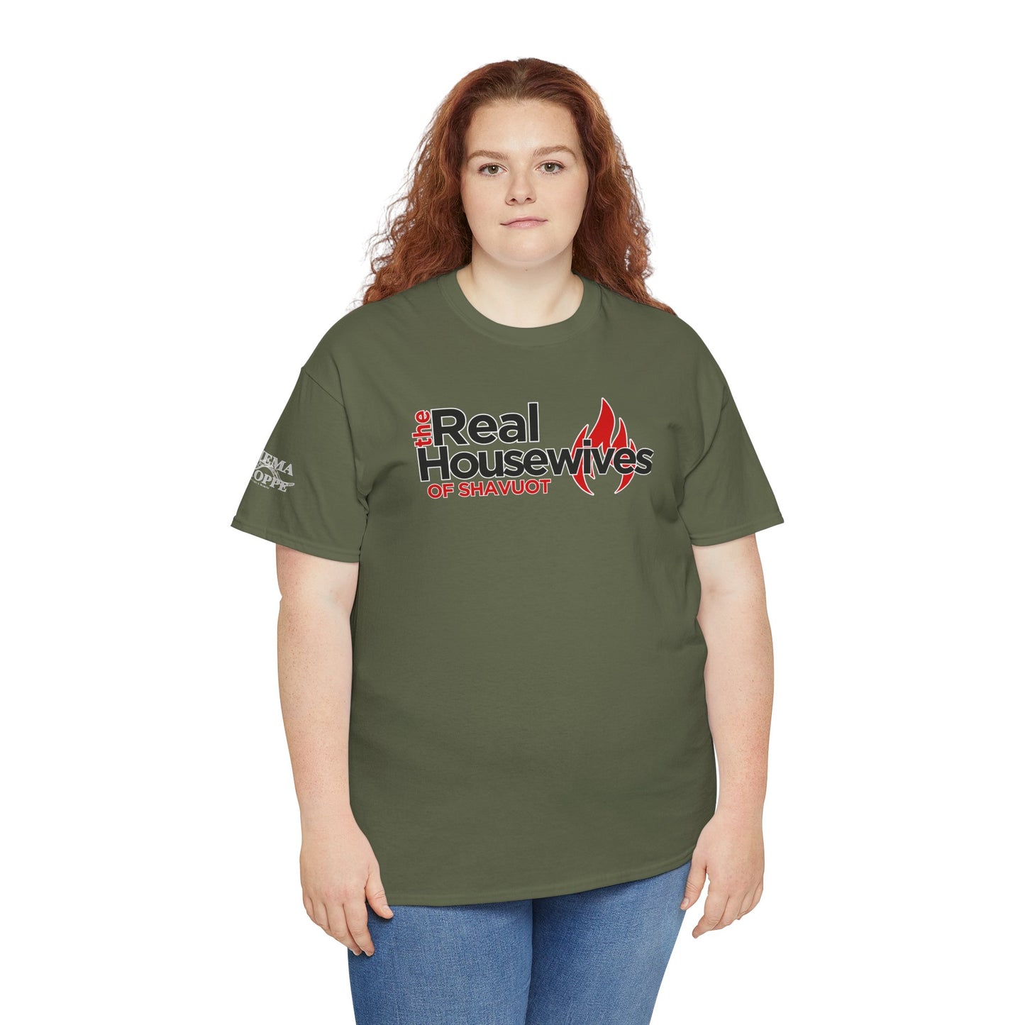The Real Housewives of Shavuot Flames T‑Shirt Feast of Weeks Biblical Feast