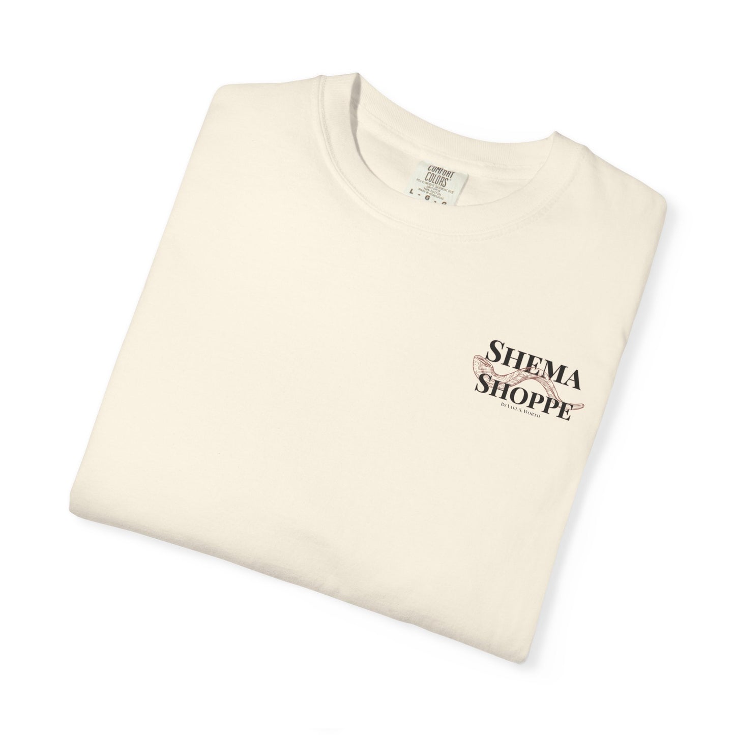 Open your Mouth Garment-Dyed T-Shirt — Rescue the Oppressed Back Print