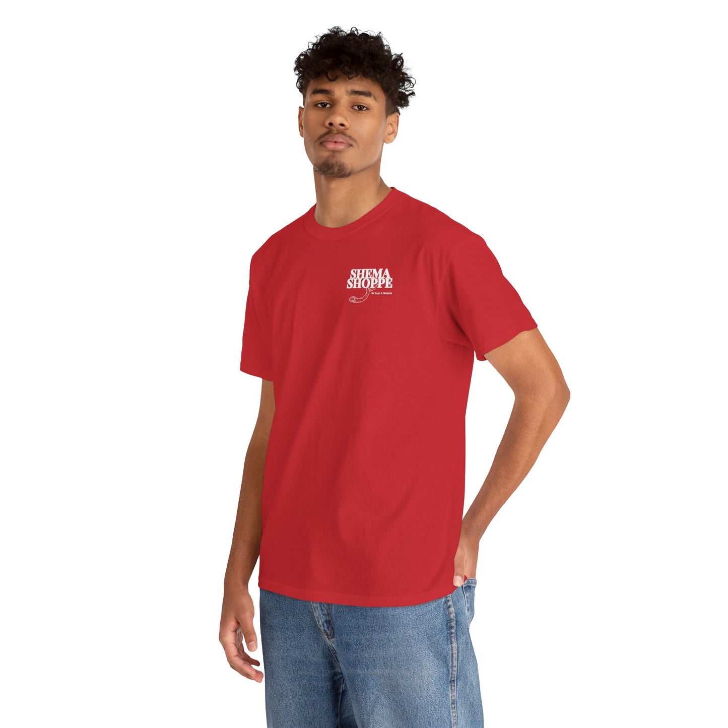 'Jael Time' Humorous Bible Story T-Shirt with Tent Peg and Hammer Design Cotton Tee