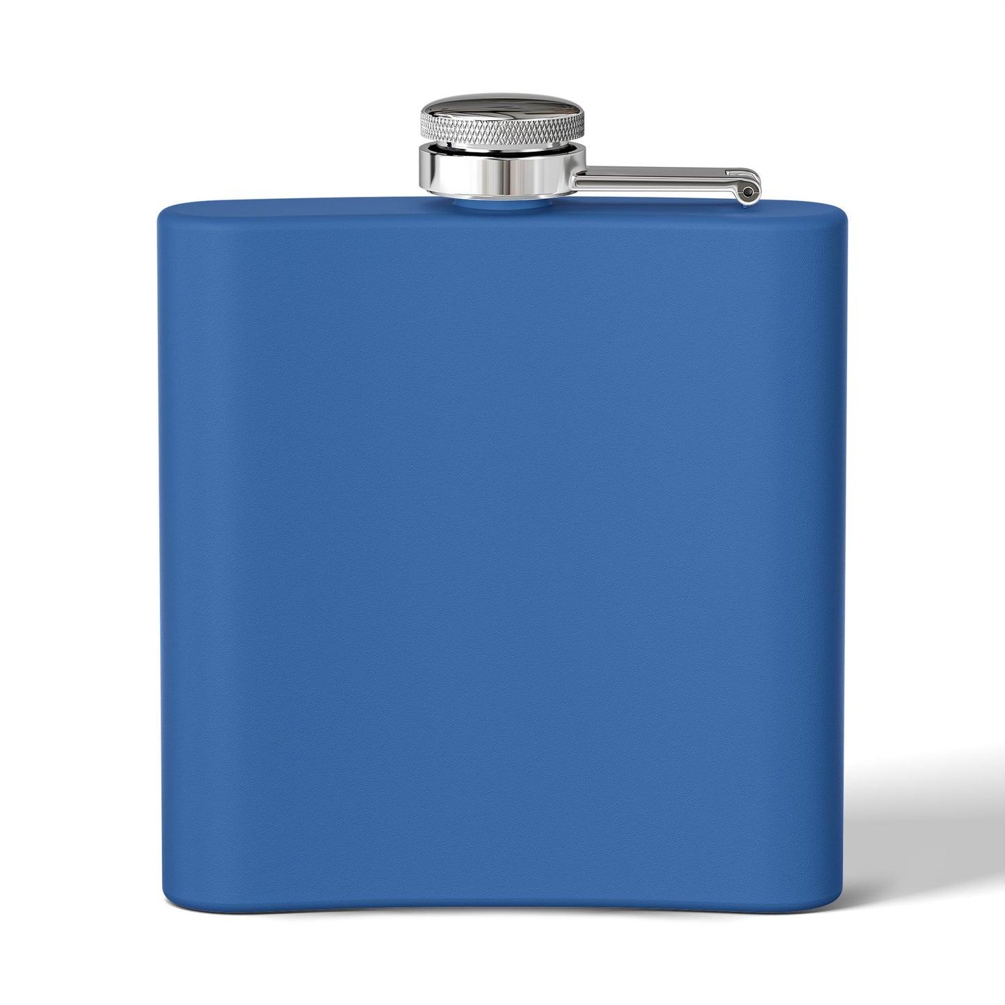 Rejoice Stainless Steel Flask — 6oz Inspirational Biblical Feasts Hip Flask (Deuteronomy 12:7)