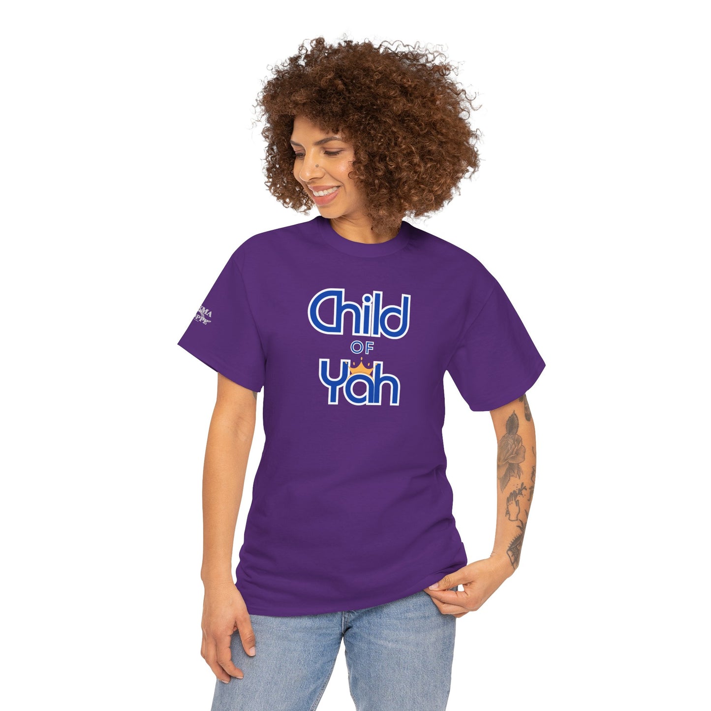 Child of Yah T-Shirt – Faith-Inspired Biblical Cotton Tee