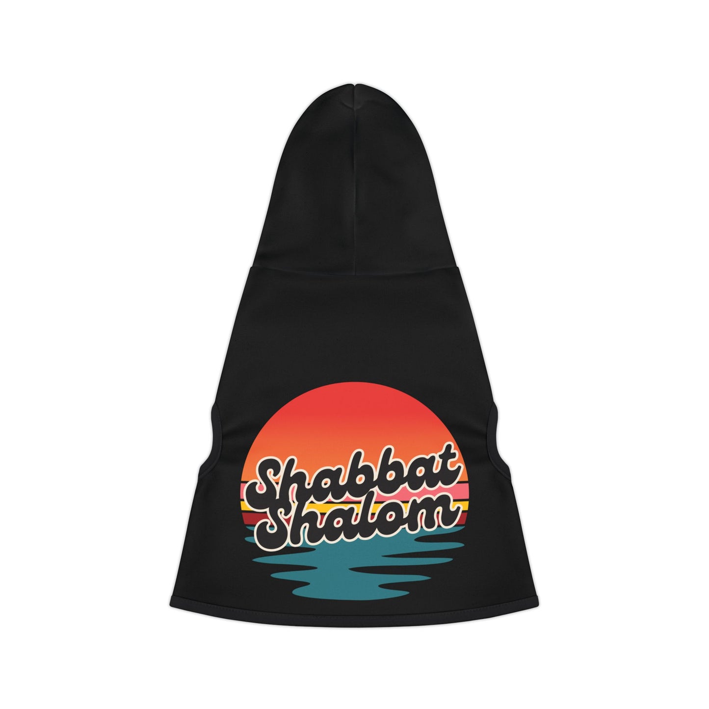 Shabbat Shalom- Pet Hoodie, Stylish Dog Sweater, Cute Dog Outfit, Pet Fashion, Sabbath Apparel, Dog Hoodie Gift