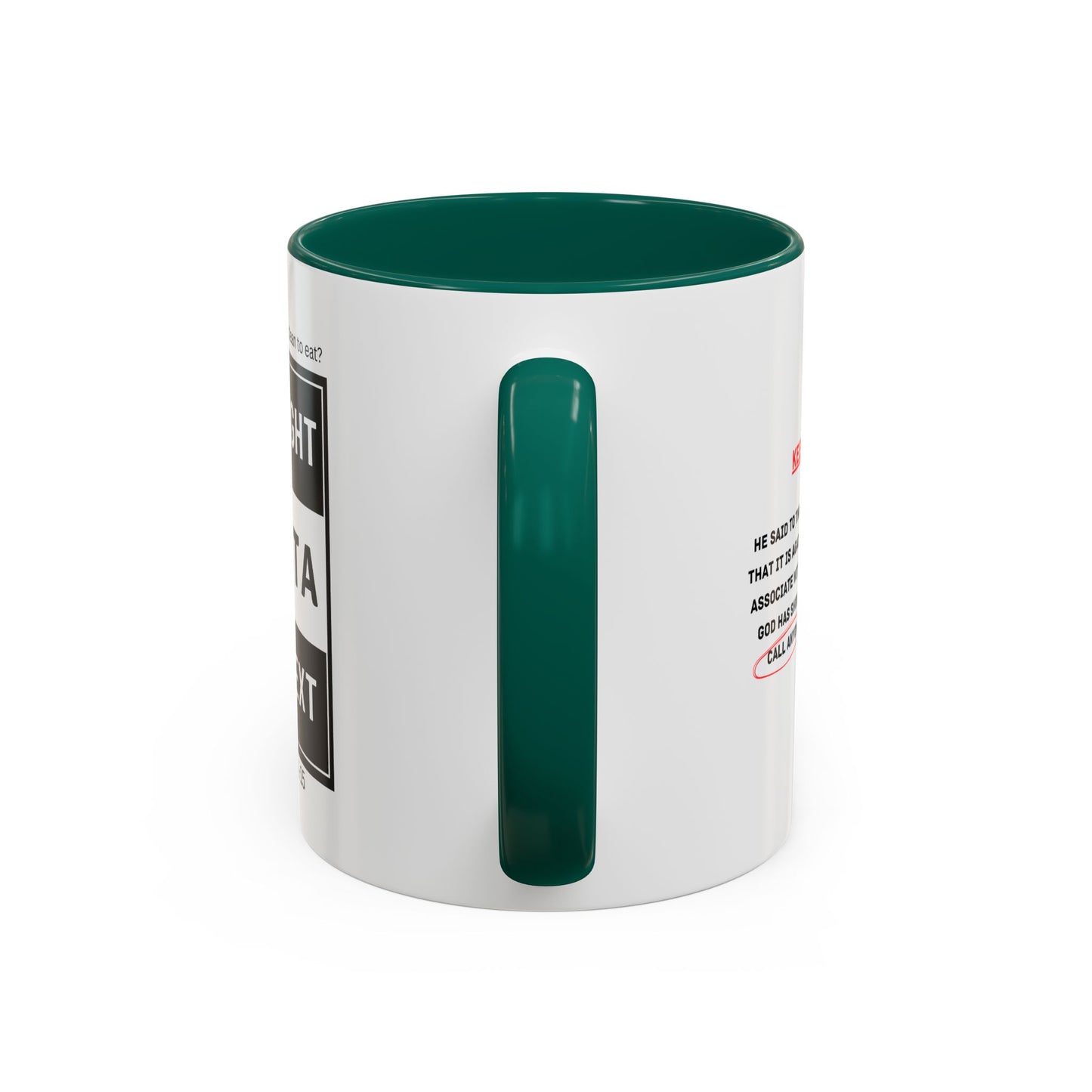Straight Outta Context Mug, 11oz or 15oz Color Pop