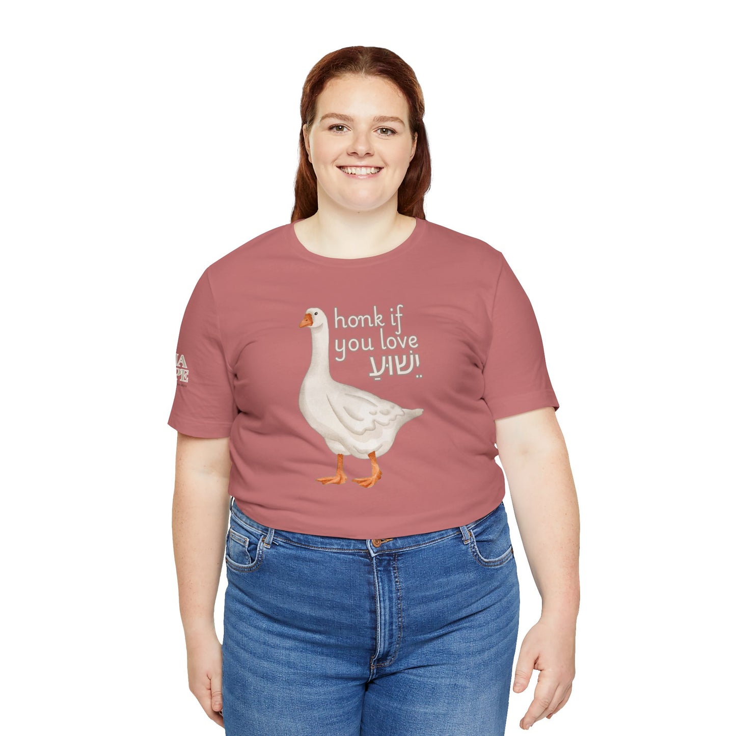 Honk if you Love Yeshua - Silly Goose Tee