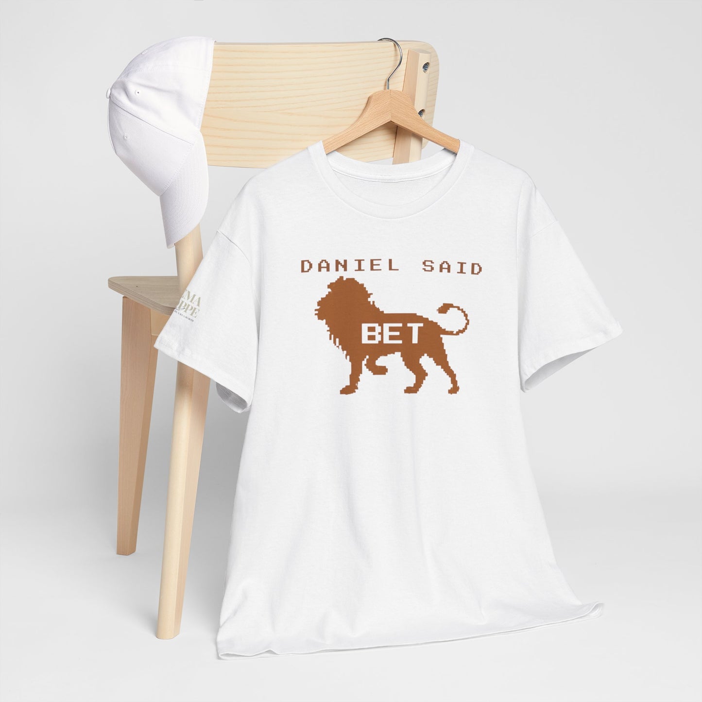 'Daniel Said Bet' Graphic Lion Tee Hebrew Hahas