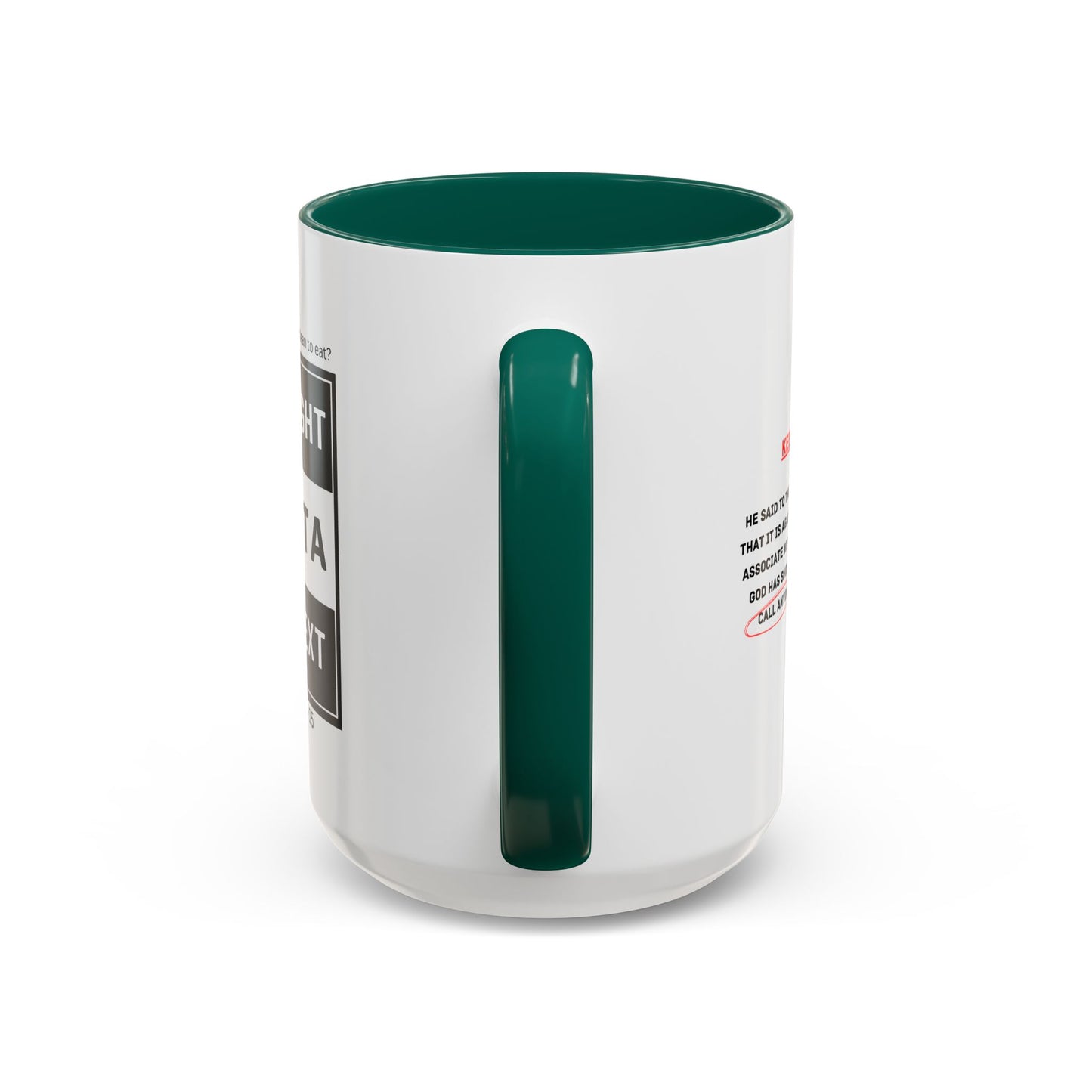 Straight Outta Context Mug, 11oz or 15oz Color Pop